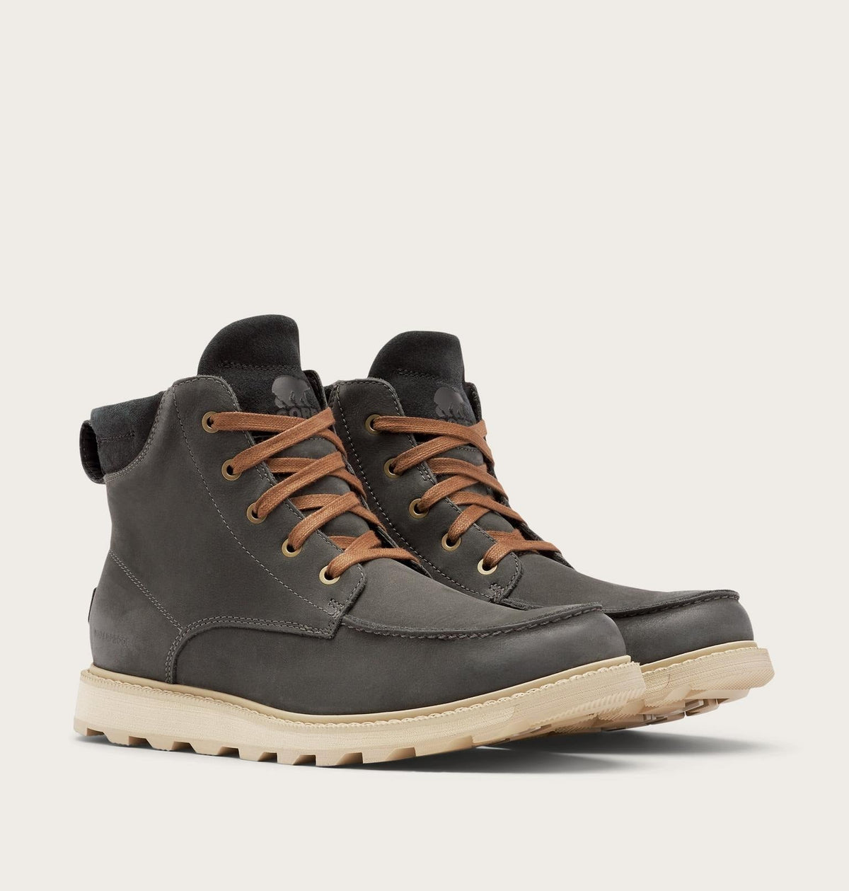 Madson™ II Moc Toe Men's Waterproof Boot - Coal