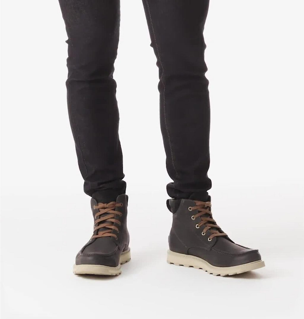 Madson™ II Moc Toe Men's Waterproof Boot - Coal