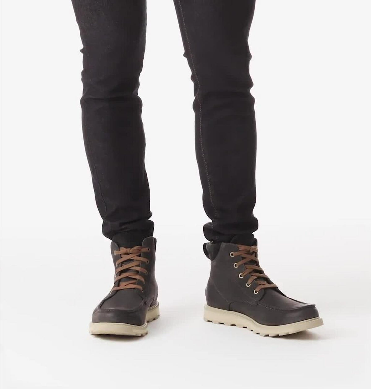 Madson™ II Moc Toe Men's Waterproof Boot - Coal