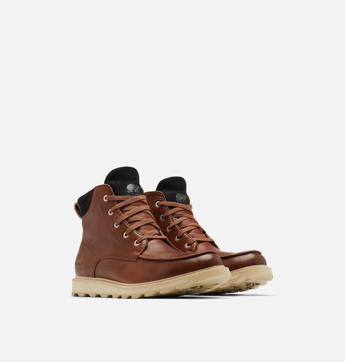 Madson™ II Moc Toe Men's Waterproof Boot - Gaucho Tan, Oatmeal