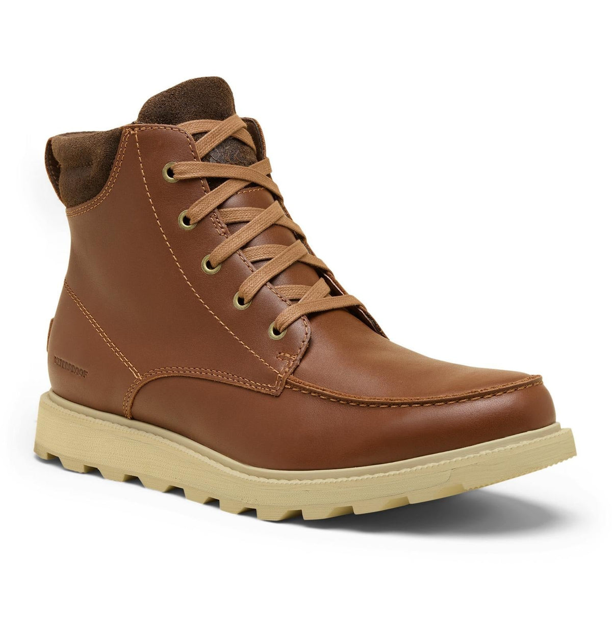 Madson™ II Moc Toe Men's Waterproof Boot - Velvet Tan, Tobacco