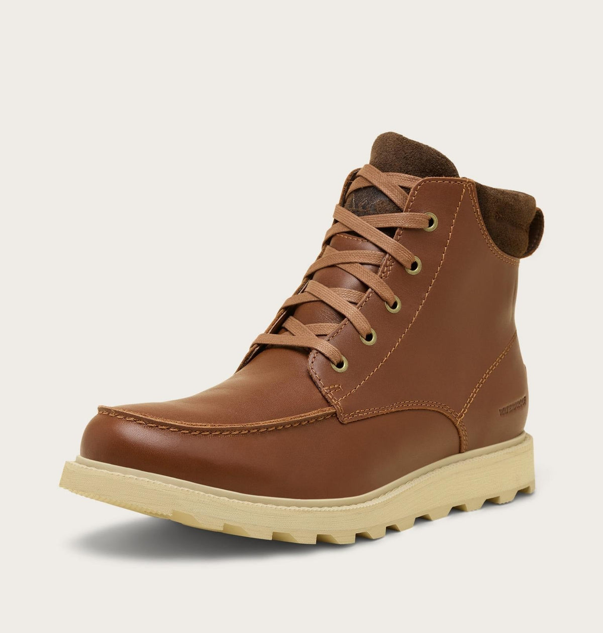 Madson™ II Moc Toe Men's Waterproof Boot - Velvet Tan, Tobacco