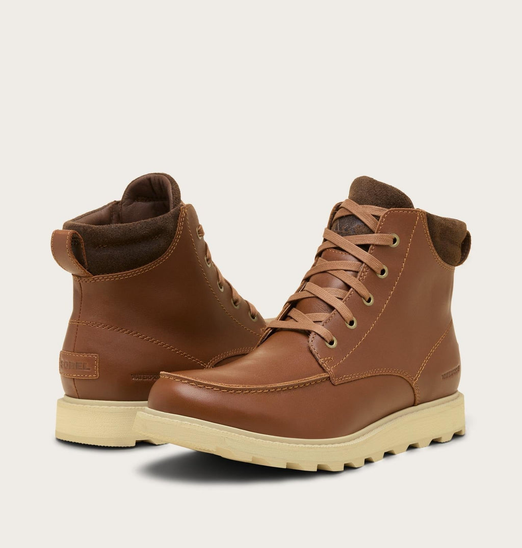 Madson™ II Moc Toe Men's Waterproof Boot - Velvet Tan, Tobacco