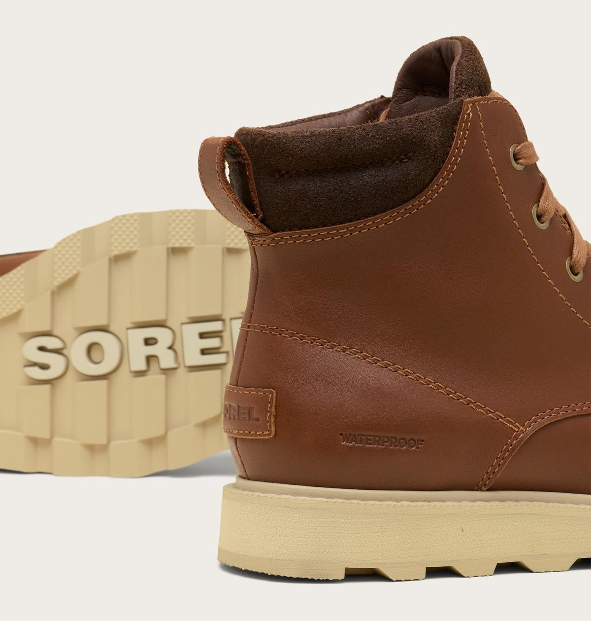 Madson™ II Moc Toe Men's Waterproof Boot - Velvet Tan, Tobacco