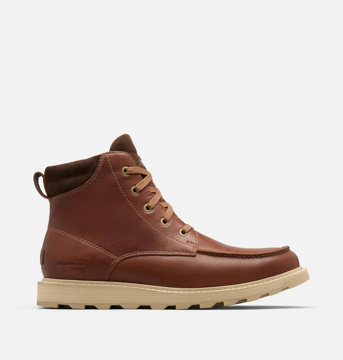 Madson™ II Moc Toe Men's Waterproof Boot - Velvet Tan, Tobacco