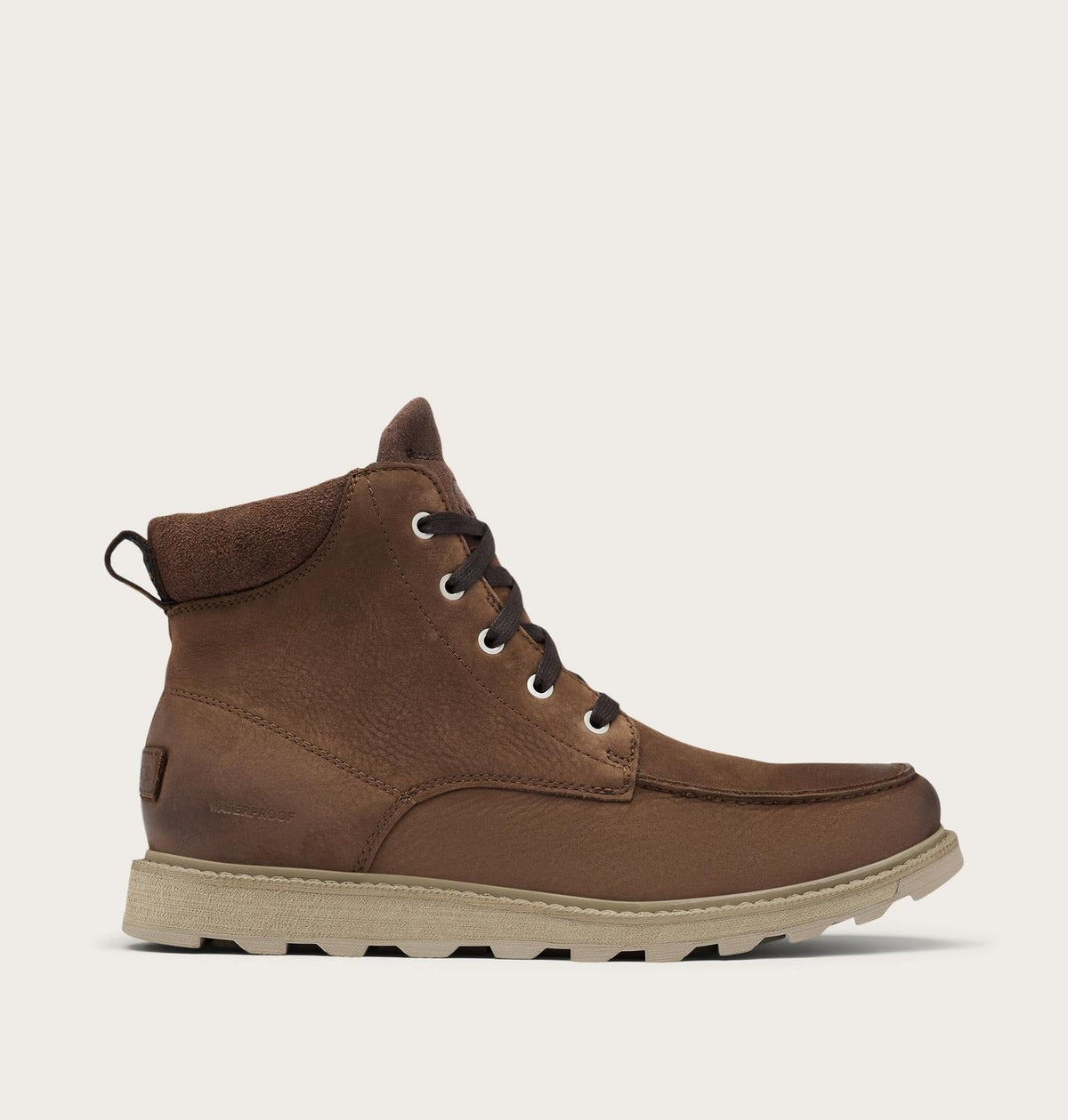 Madson™ II Moc Toe Men's Waterproof Boot - Tobacco