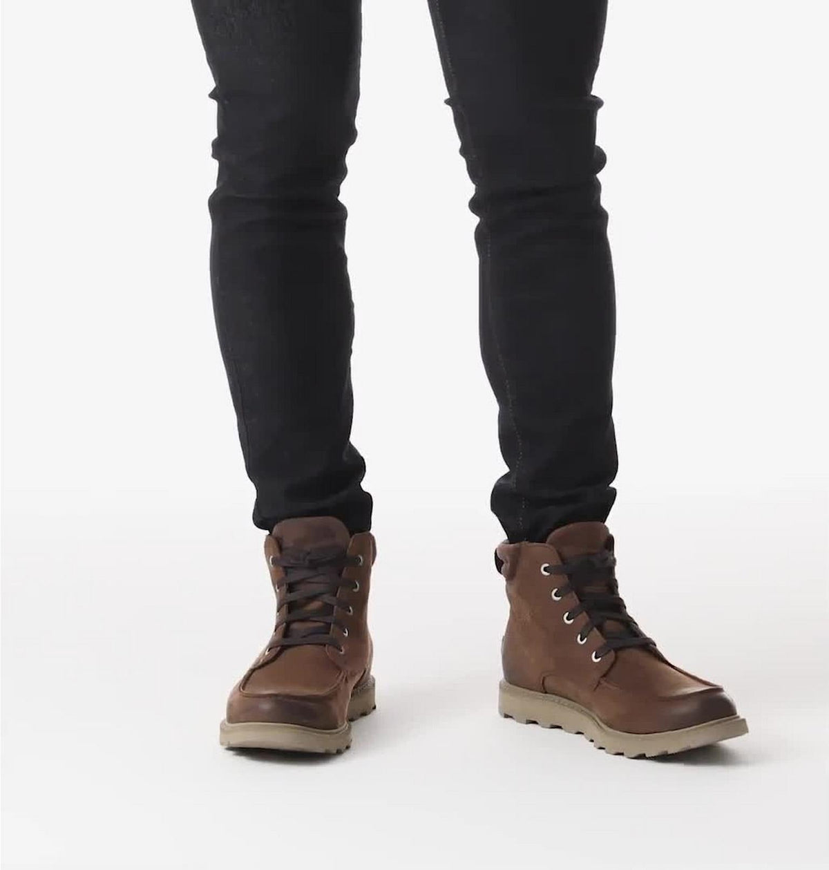Madson™ II Moc Toe Men's Waterproof Boot - Tobacco