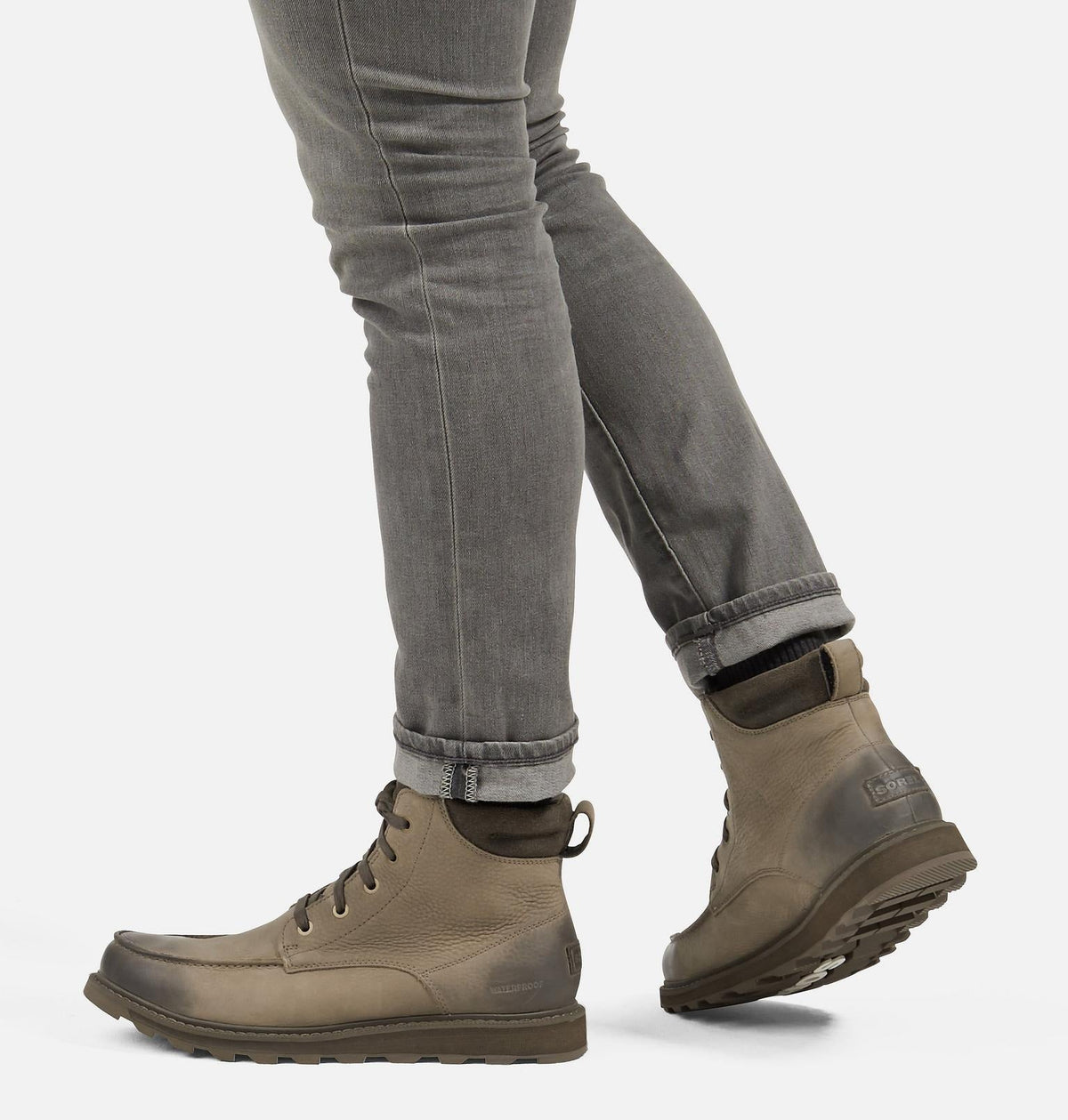 Madson™ II Moc Toe Men's Waterproof Boot - Khaki II