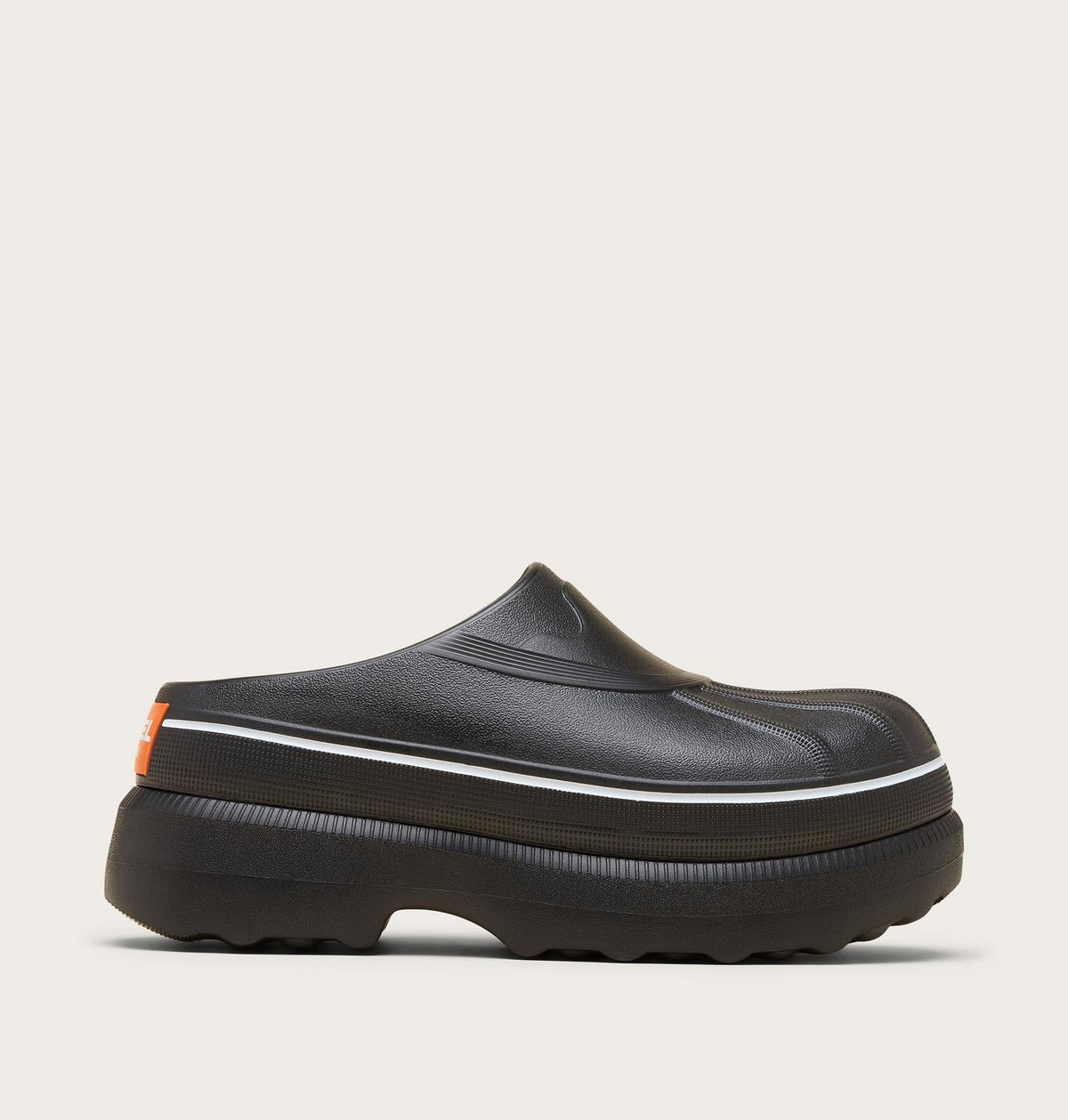 Caribou™ Clog Women's Shoe - Black, Optimized Orange
