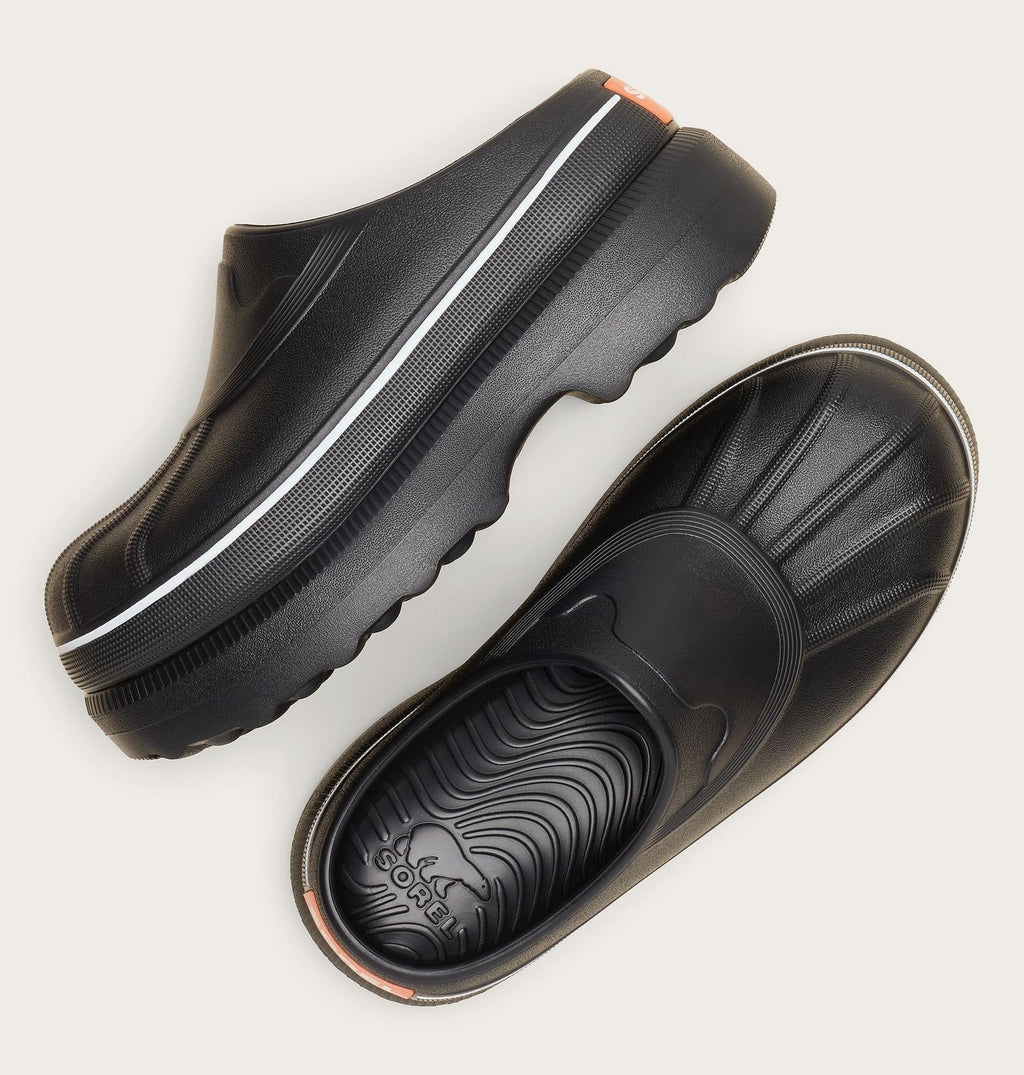 Caribou™ Clog Women's Shoe - Black, Optimized Orange