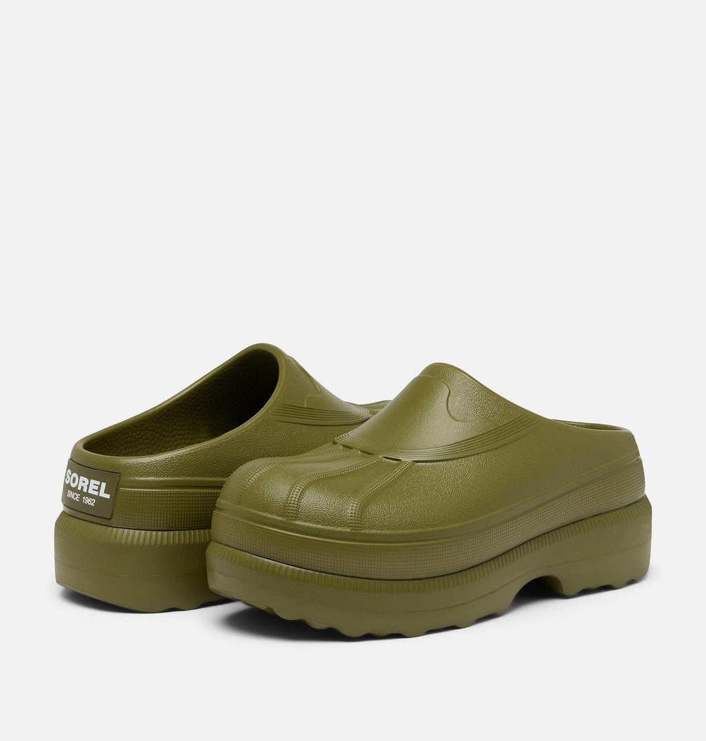 Caribou™ Clog Women's Shoe - Utility Green, Sea Salt
