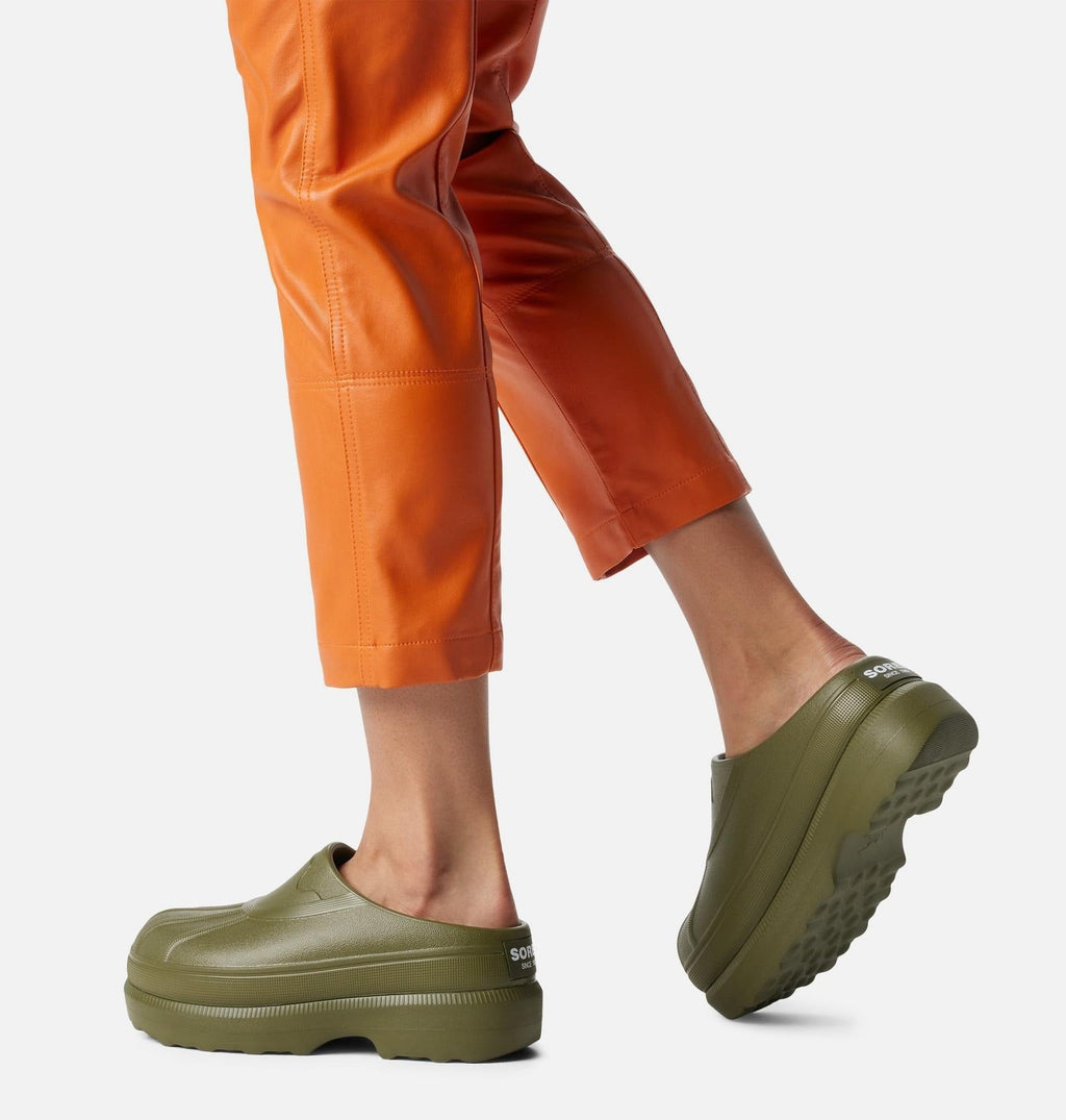 Caribou™ Clog Women's Shoe - Utility Green, Sea Salt