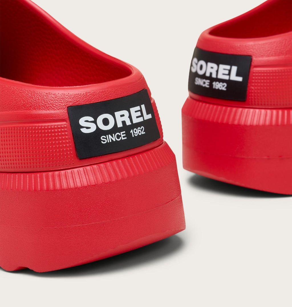Caribou™ Clog Women's Shoe - Bright Red, Black