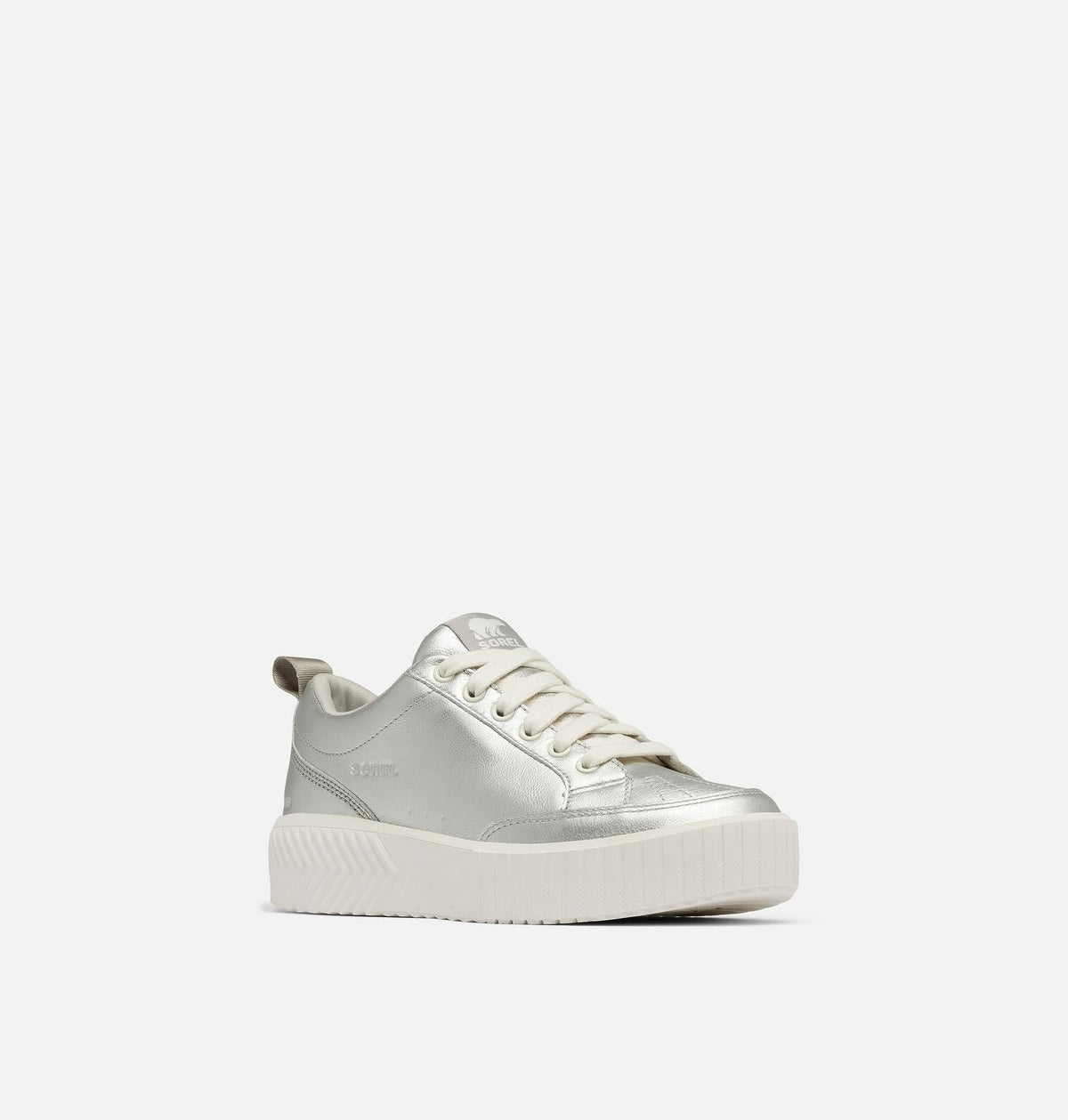 Ona Ave™ Low Waterproof Women's Sneaker - Pure Silver, Sea Salt
