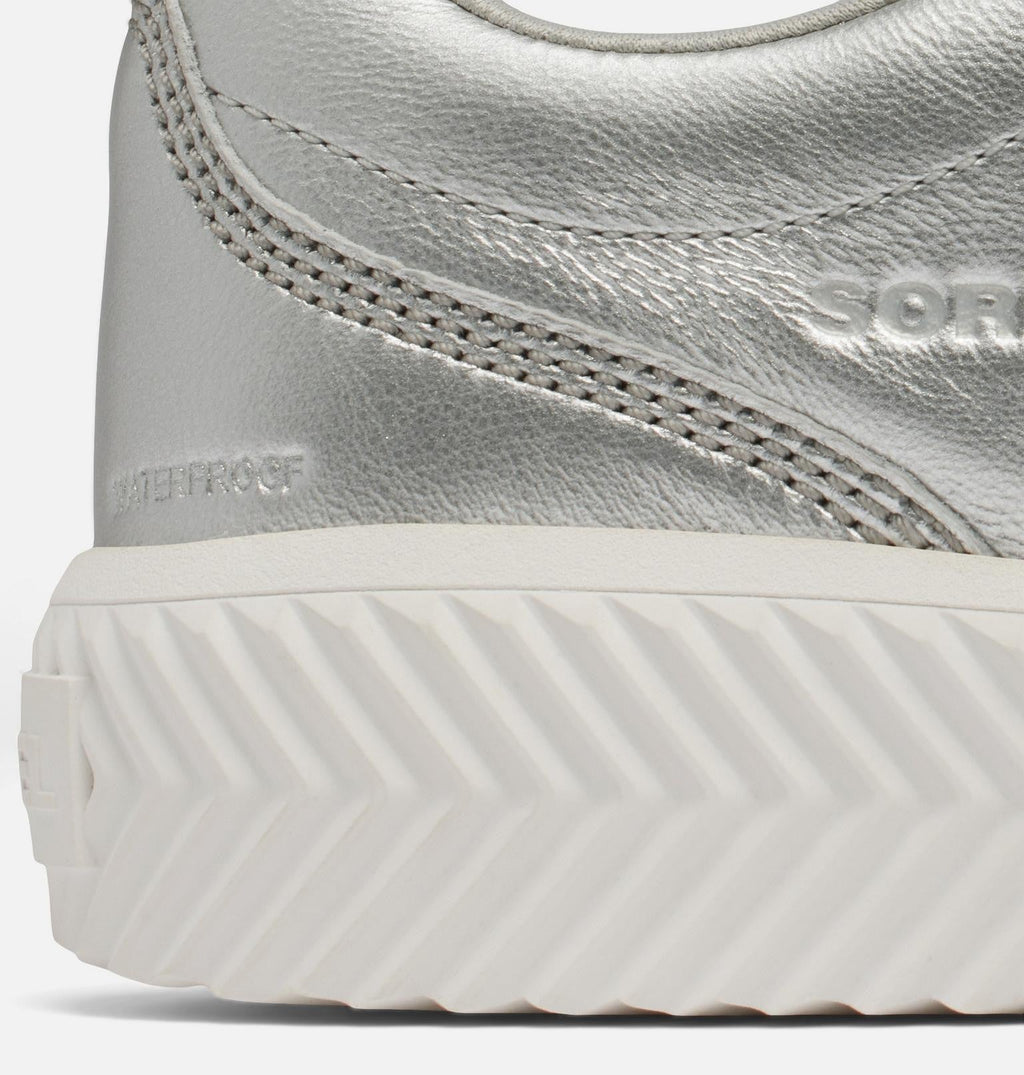 Ona Ave™ Low Waterproof Women's Sneaker - Pure Silver, Sea Salt
