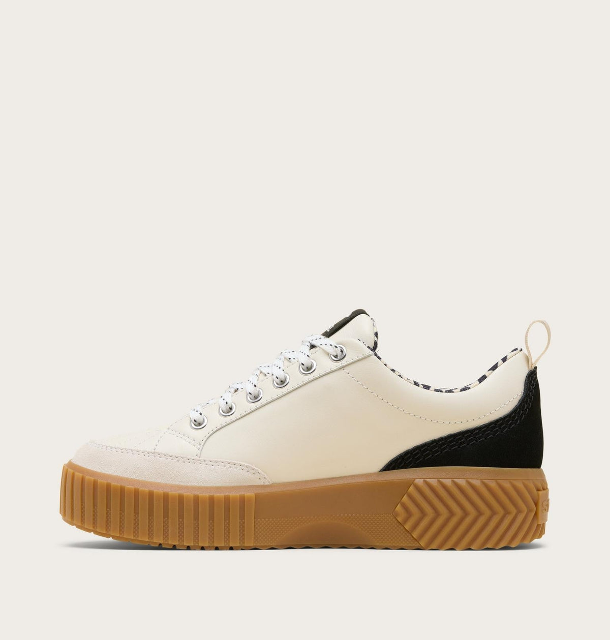 Ona Ave™ Low Waterproof Women's Sneaker - Chalk, Black