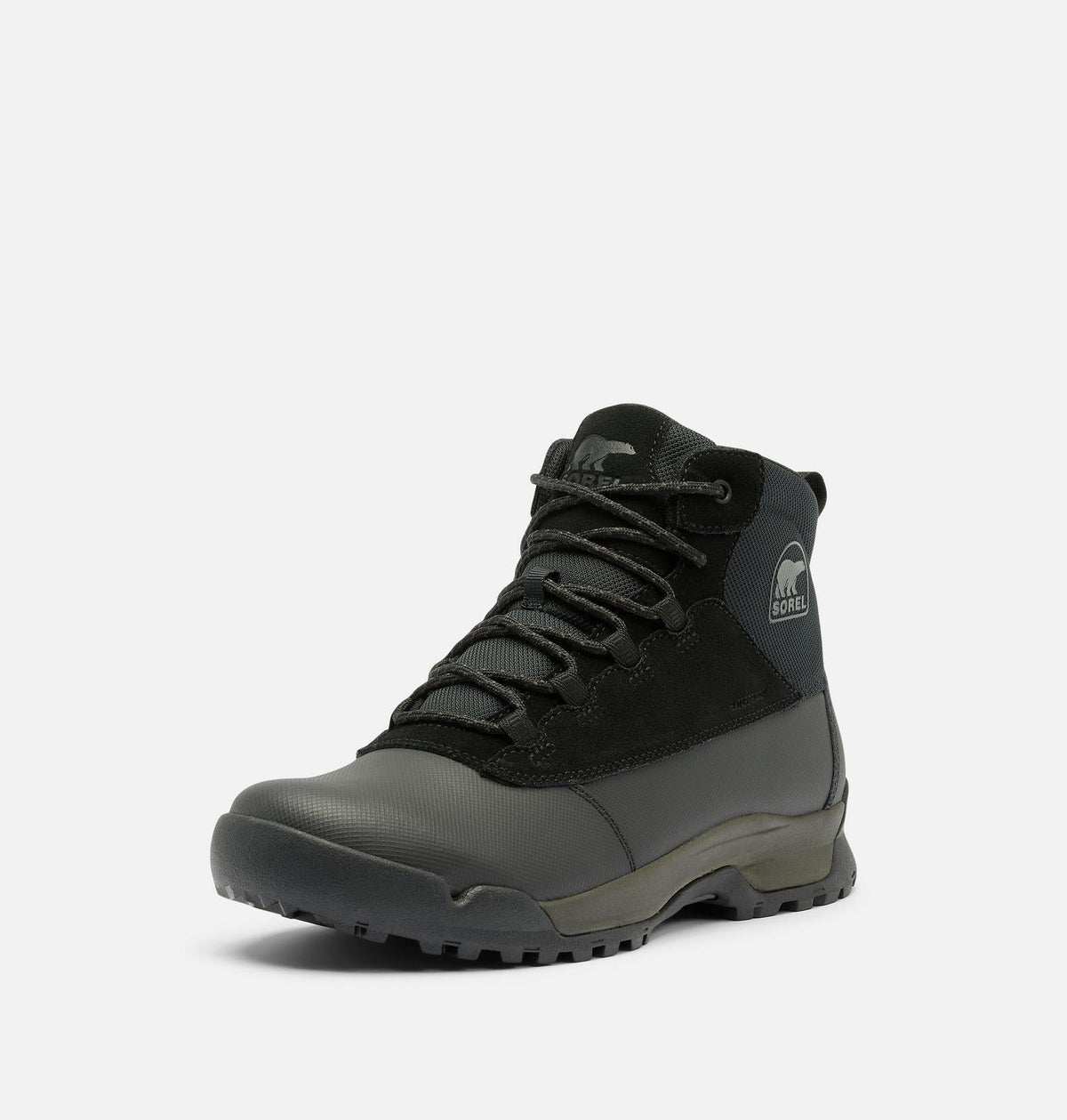 BUXTON™ Lite Lace Plus Men's Waterproof Boot - Black, Black