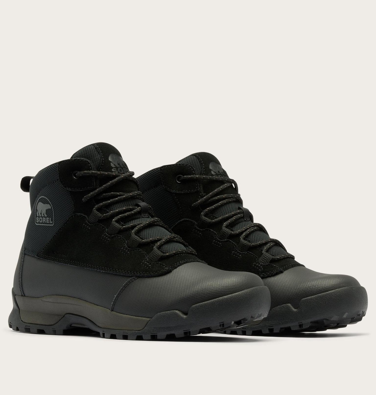 BUXTON™ Lite Lace Plus Men's Waterproof Boot - Black, Black