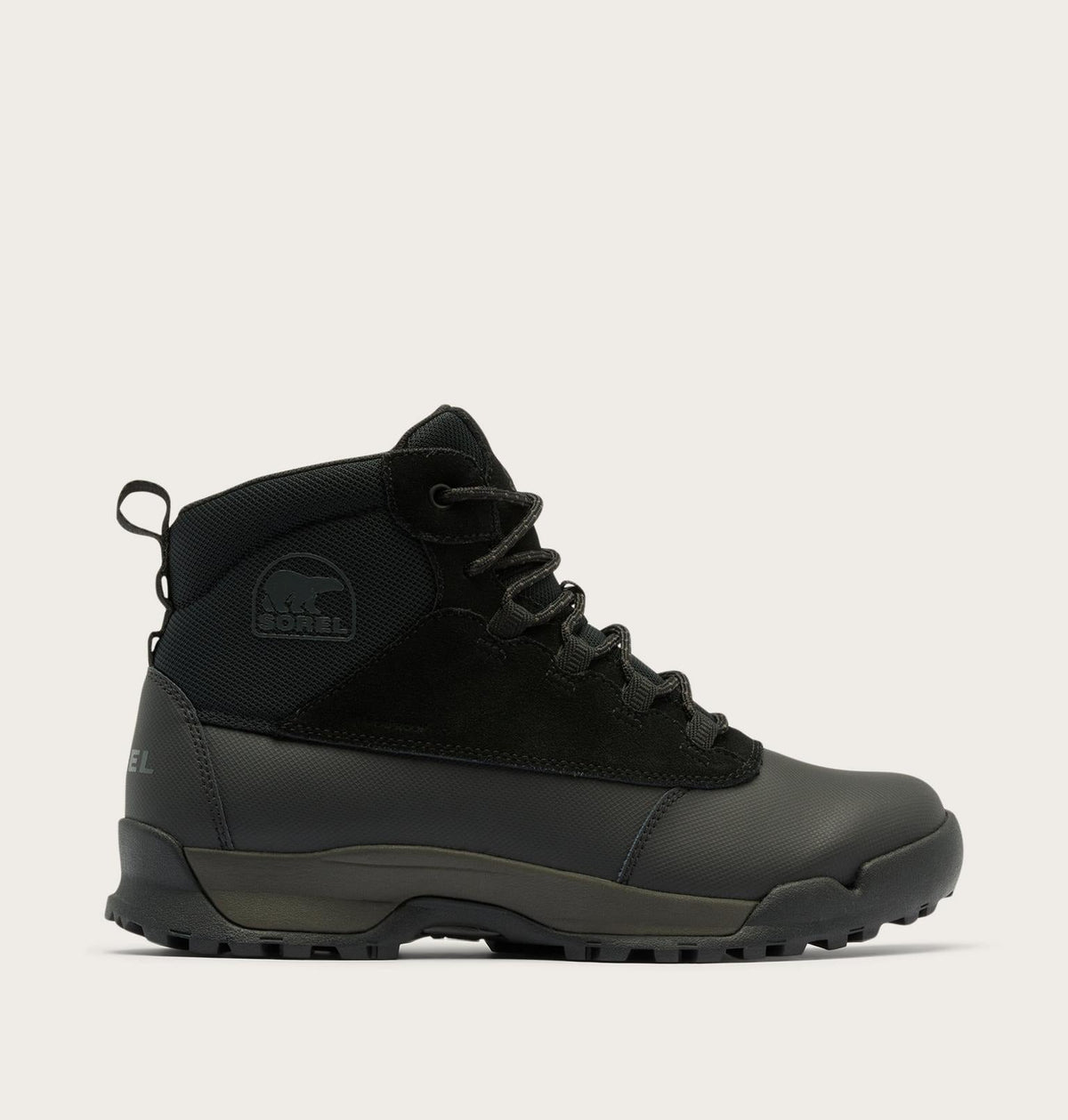 BUXTON™ Lite Lace Plus Men's Waterproof Boot - Black, Black