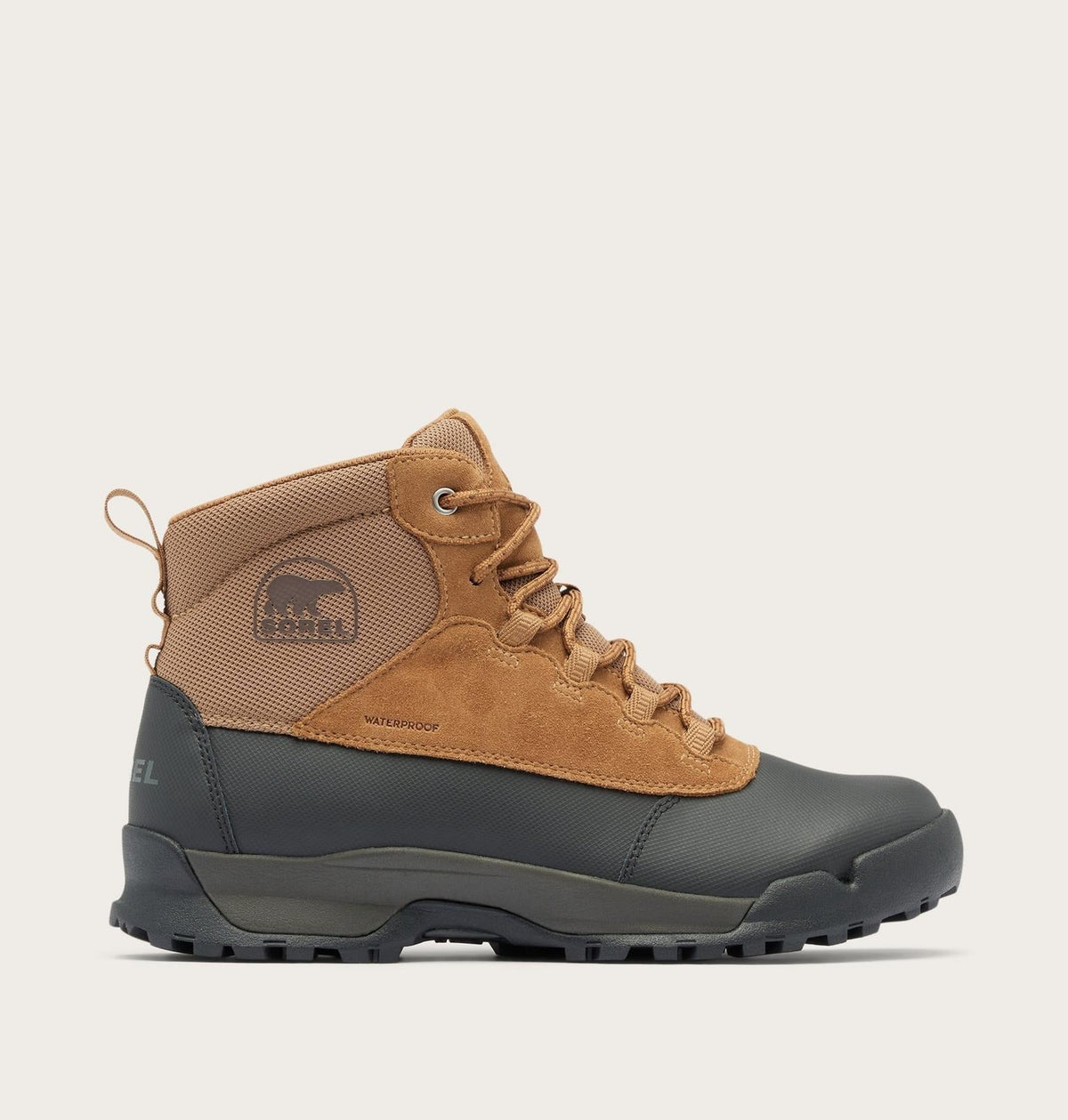 BUXTON™ Lite Lace Plus Men's Waterproof Boot - Elk, Black