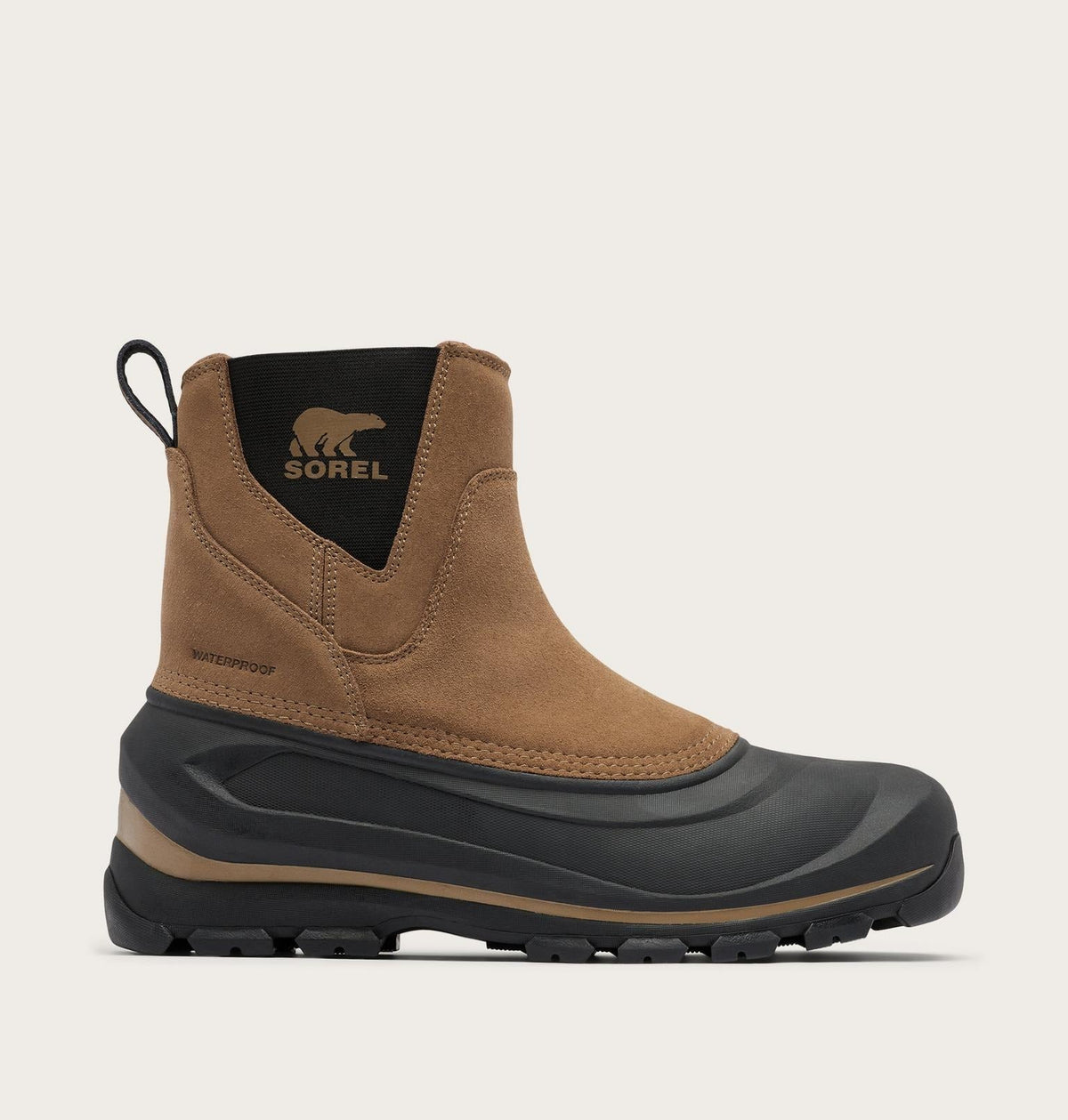 BUXTON™ Pull On Men's Waterproof Boot - Delta, Black