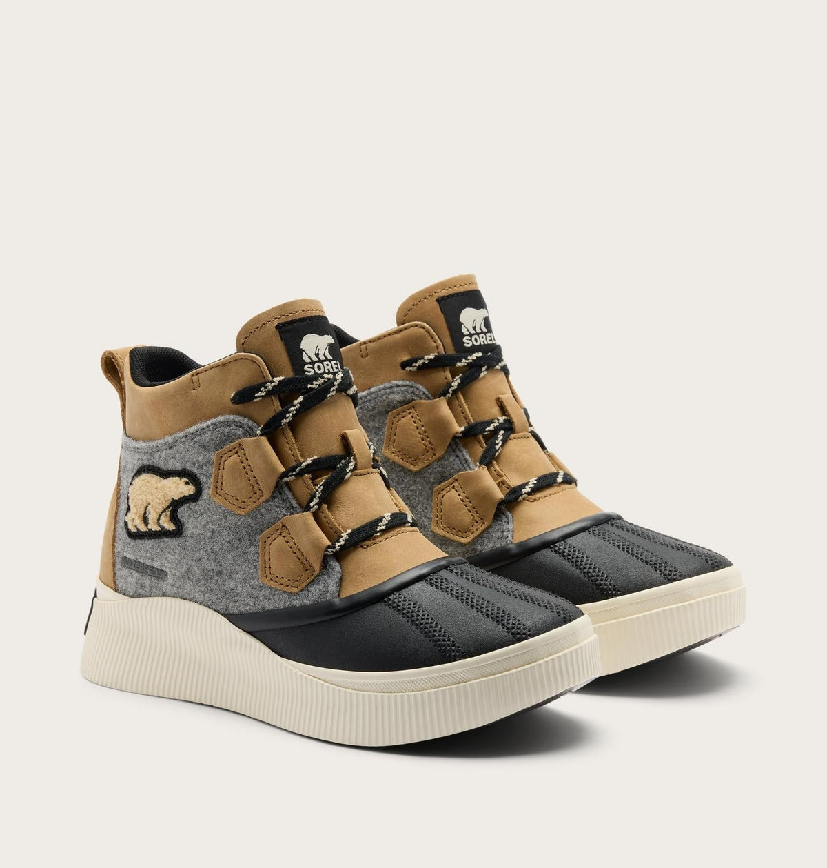 Out N About™ IV Classic Women's Waterproof Boot - Caribou Buff, Black