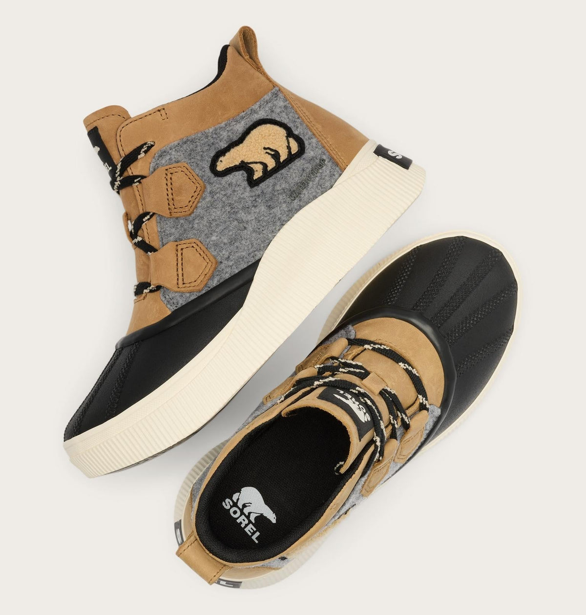 Out N About™ IV Classic Women's Waterproof Boot - Caribou Buff, Black