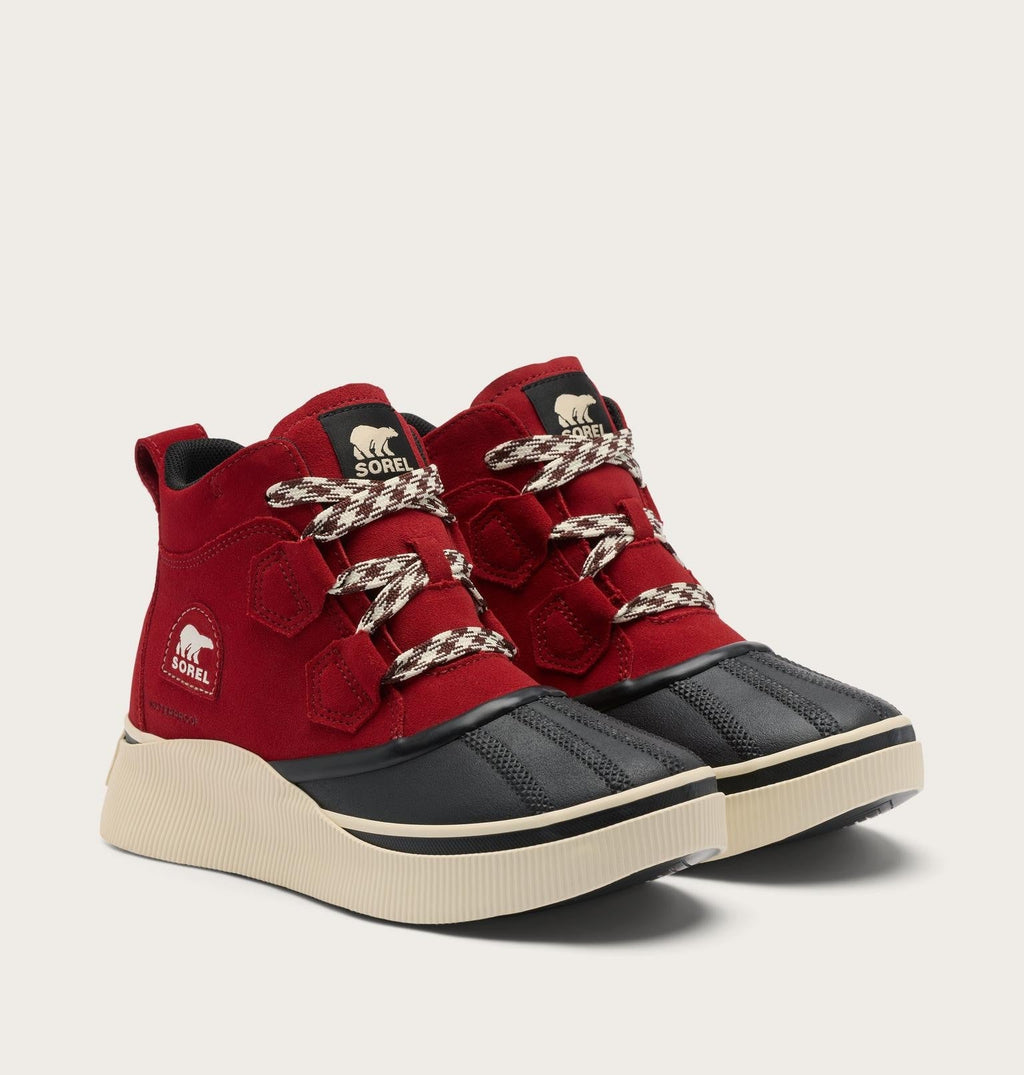 Out N About™ IV Classic Women's Waterproof Boot - Red Dahlia, Black