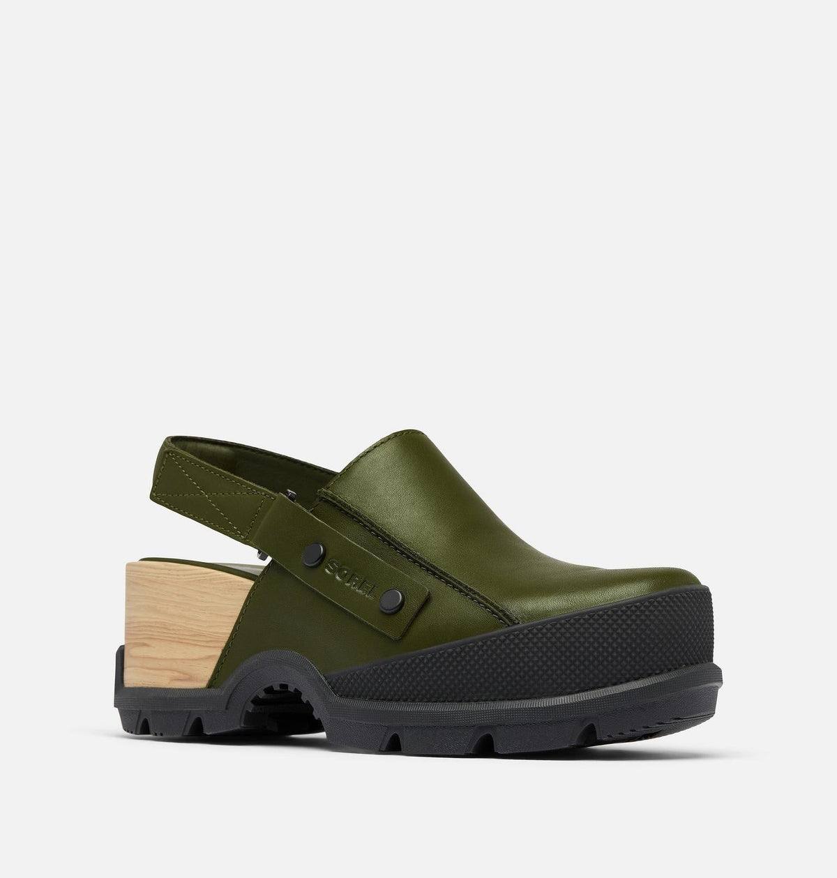 Roam’n Clog™ RBR Women's Shoe - Utility Green, Black