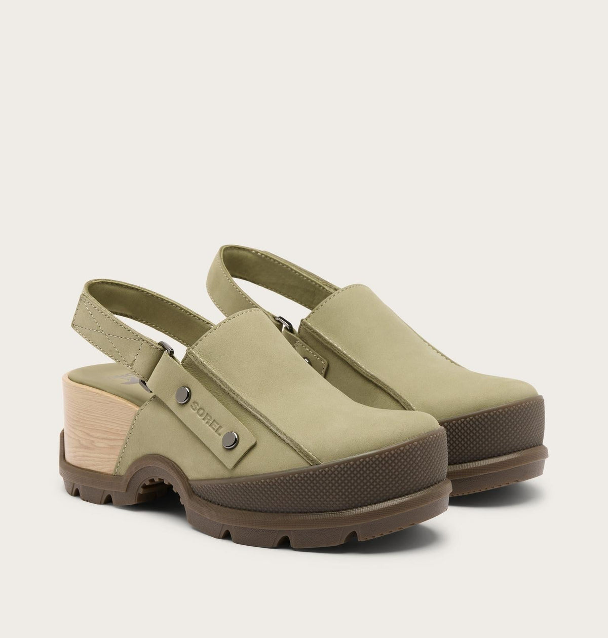 Roam’n Clog™ RBR Women's Shoe - Dusty Twill, Gum 15