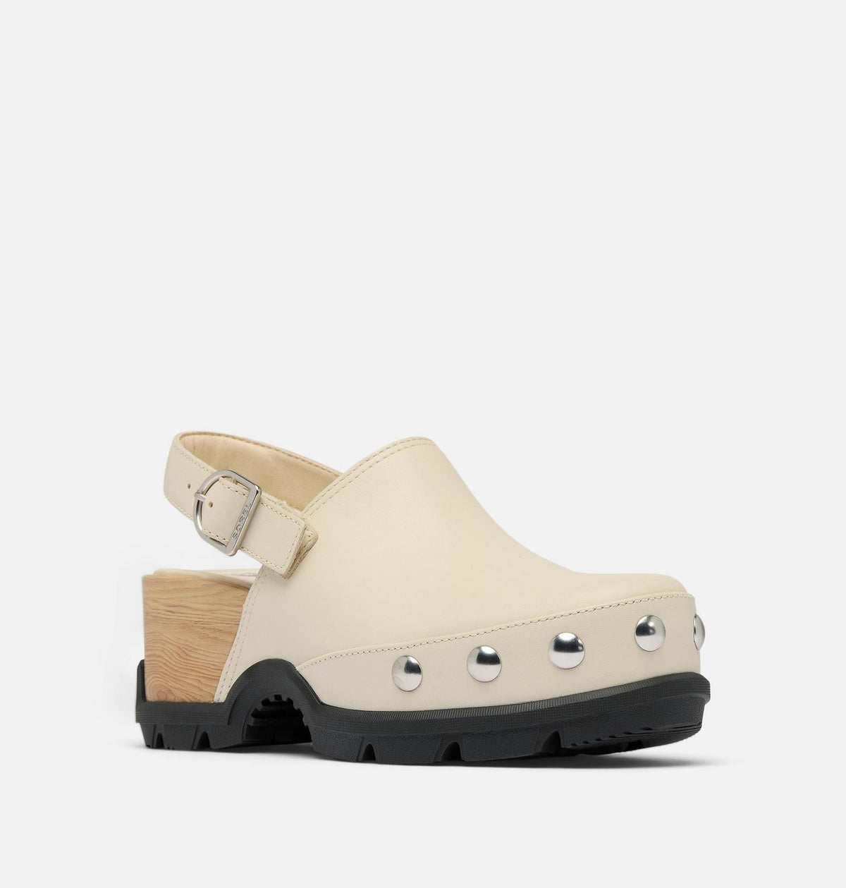 Roam’n Clog™ RVT Women's Shoe - Chalk, Black