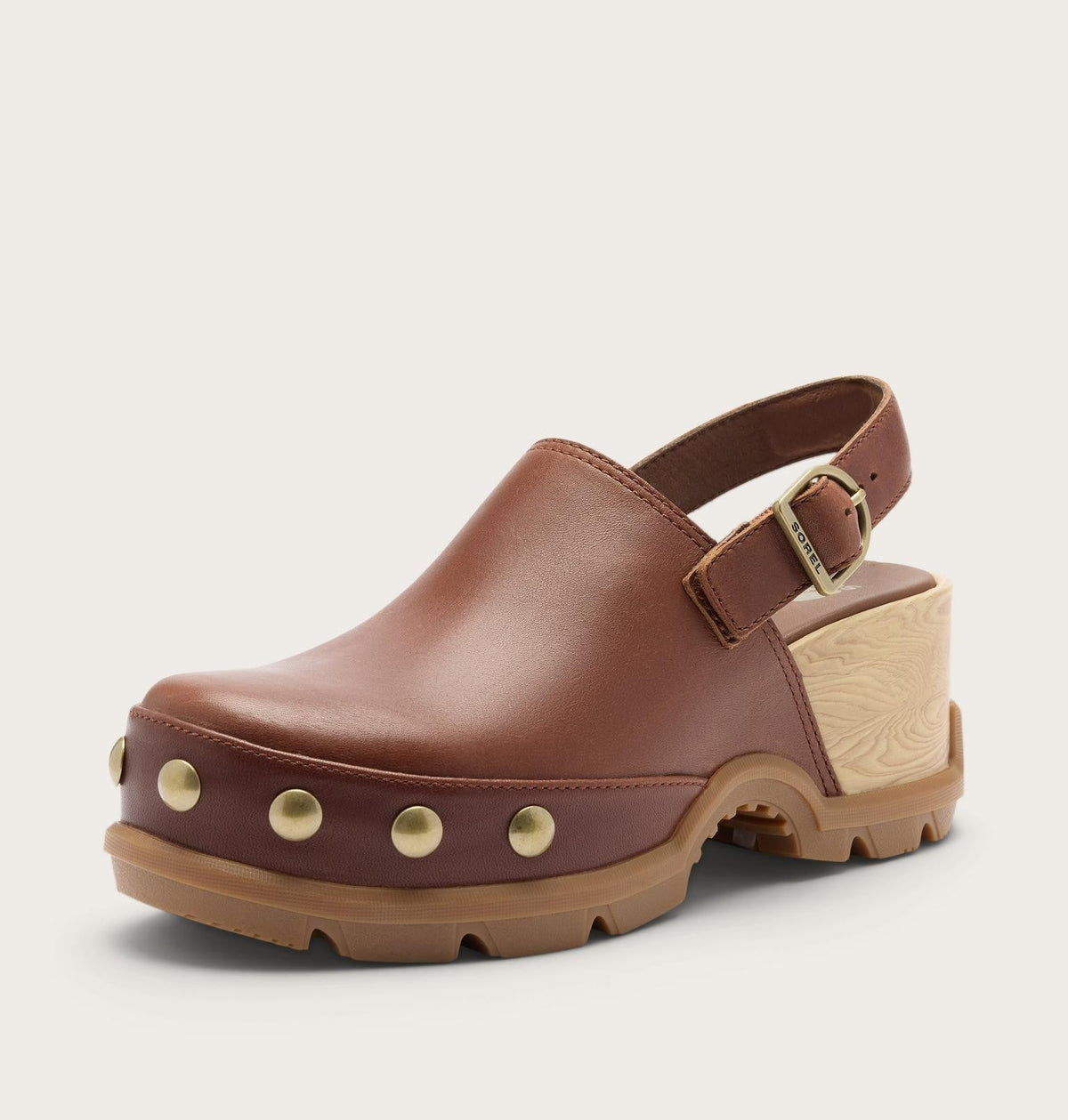 Roam’n Clog™ RVT Women's Shoe - Dark Auburn, Gum 10