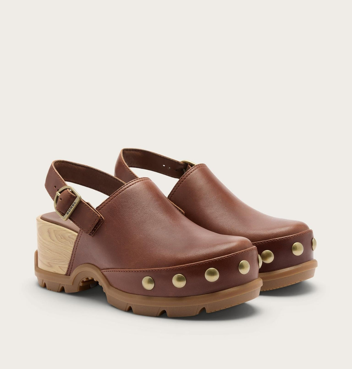 Roam’n Clog™ RVT Women's Shoe - Dark Auburn, Gum 10