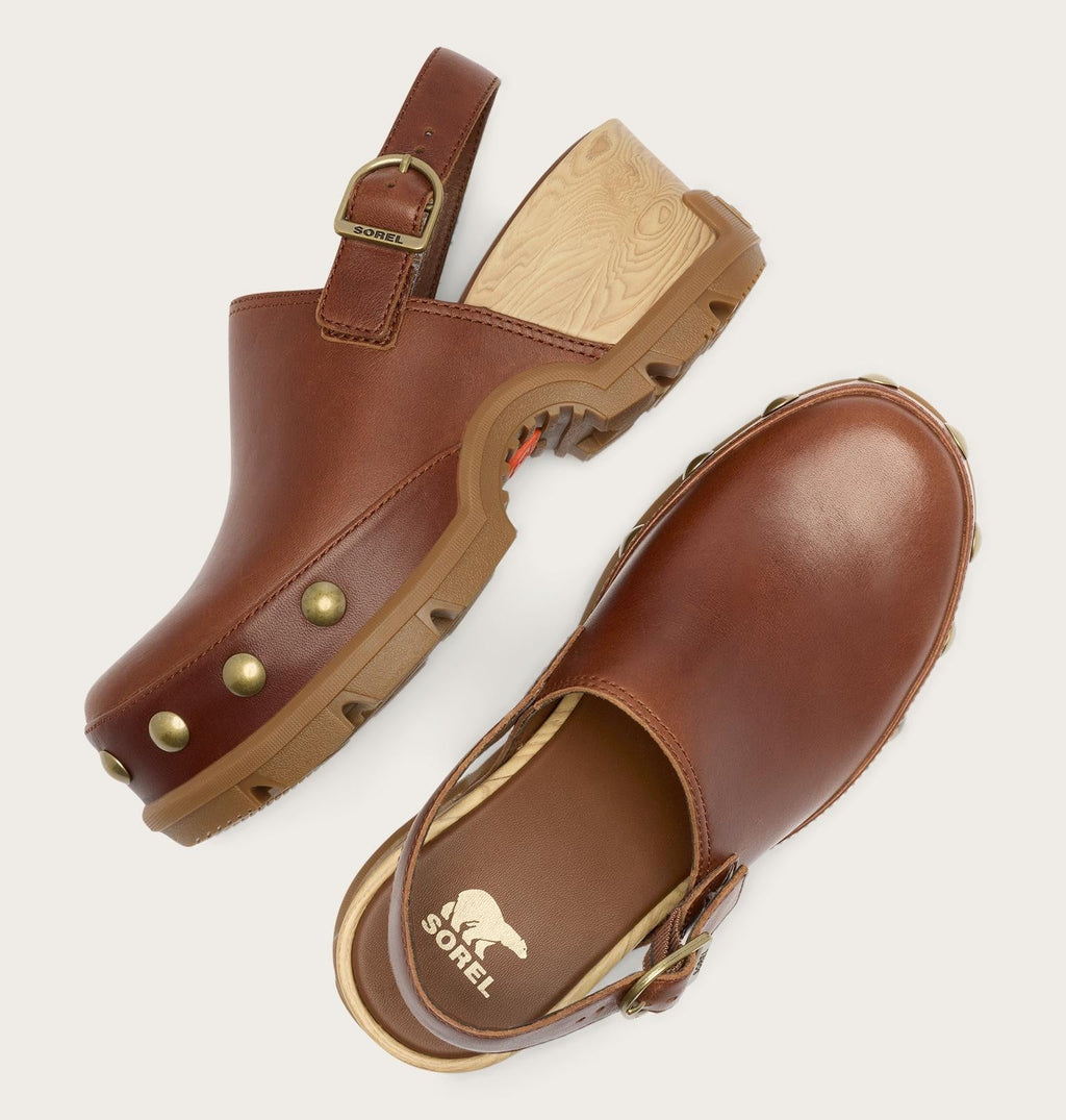 Roam’n Clog™ RVT Women's Shoe - Dark Auburn, Gum 10