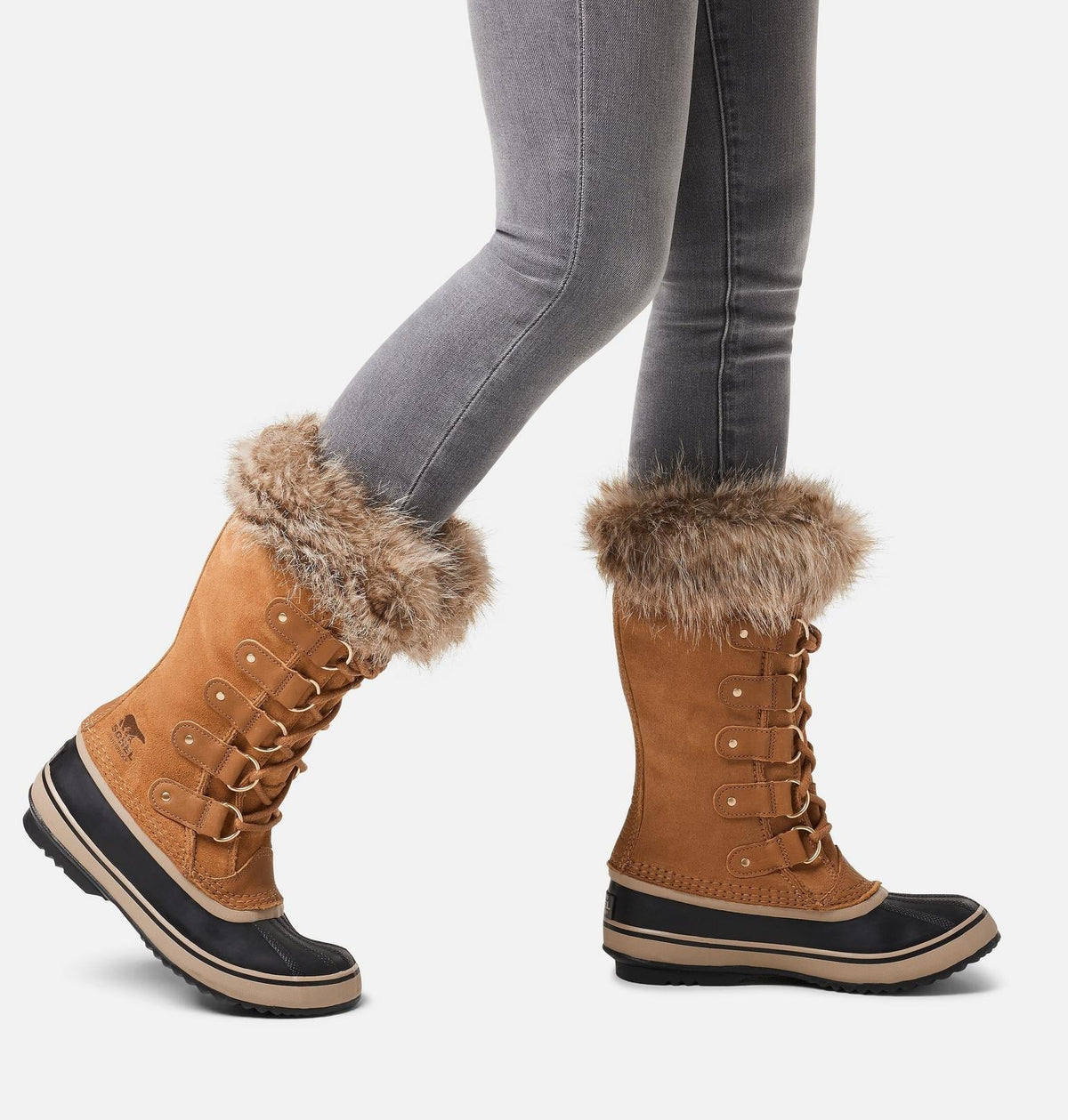 JOAN OF ARCTIC™ Women's Waterproof Boot - Camel Brown, Black