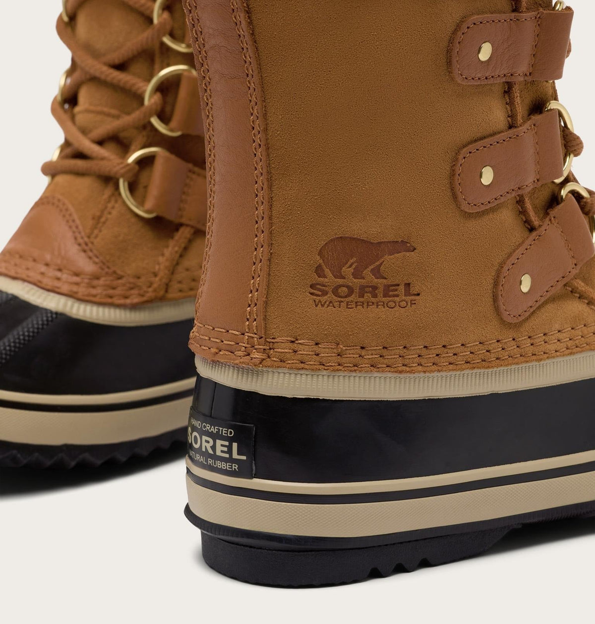 JOAN OF ARCTIC™ Women's Waterproof Boot - Camel Brown, Black