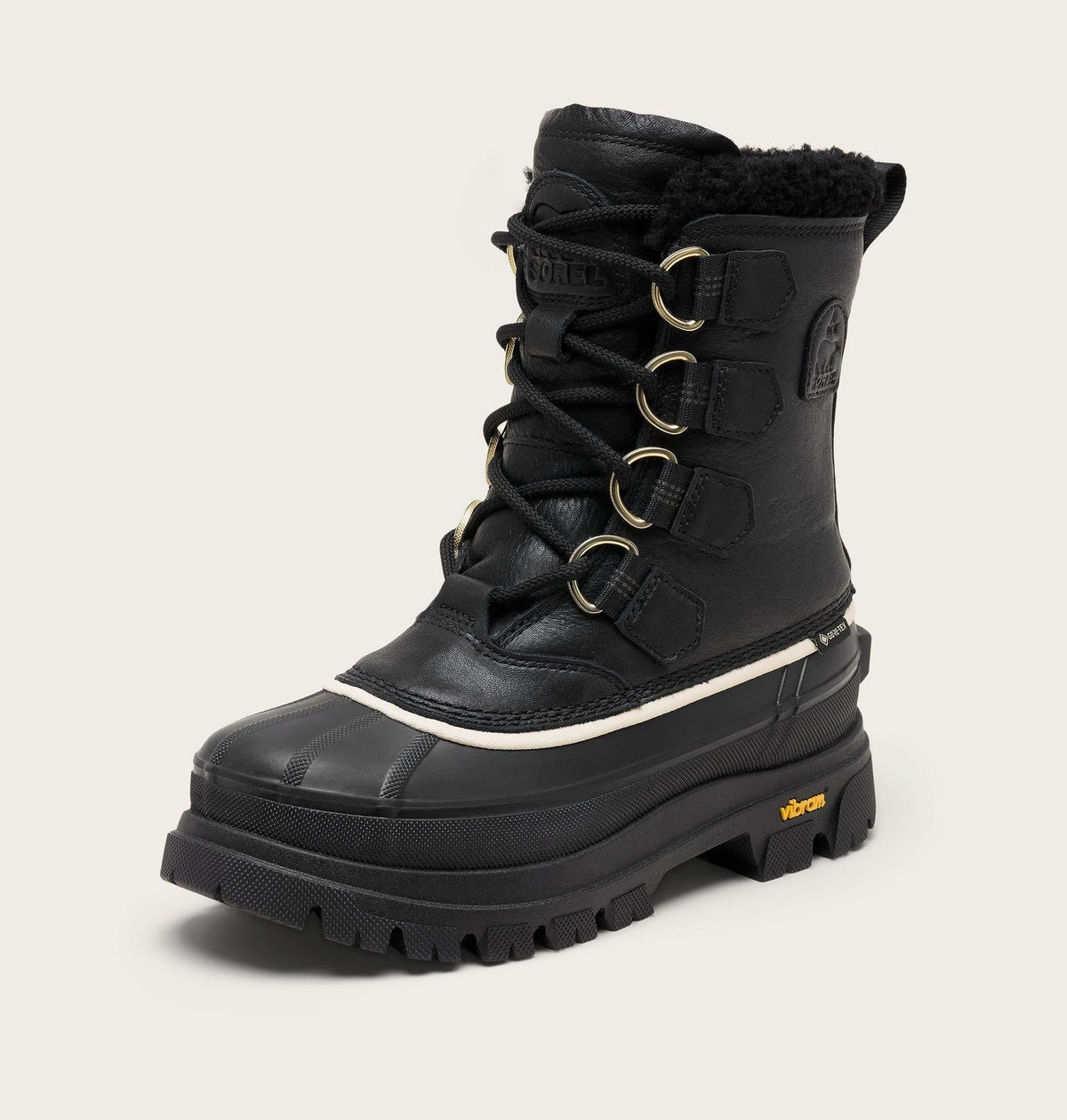 Caribou Horizon™ GTX Women's Winter Boot - Black, Honey White