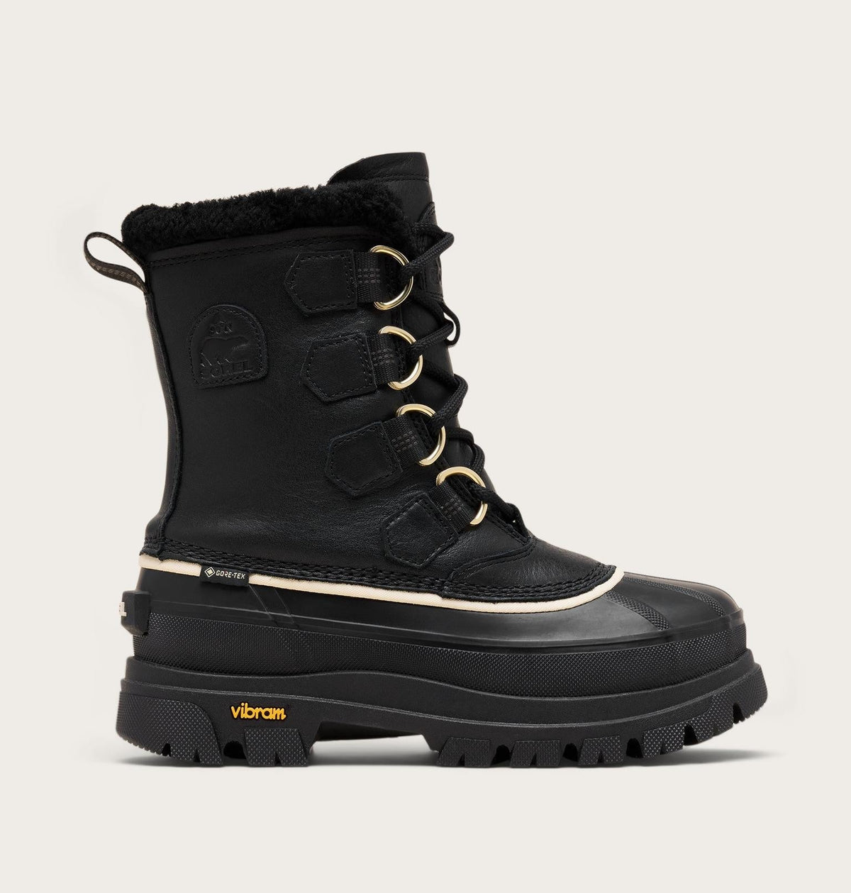 Caribou Horizon™ GTX Women's Winter Boot - Black, Honey White