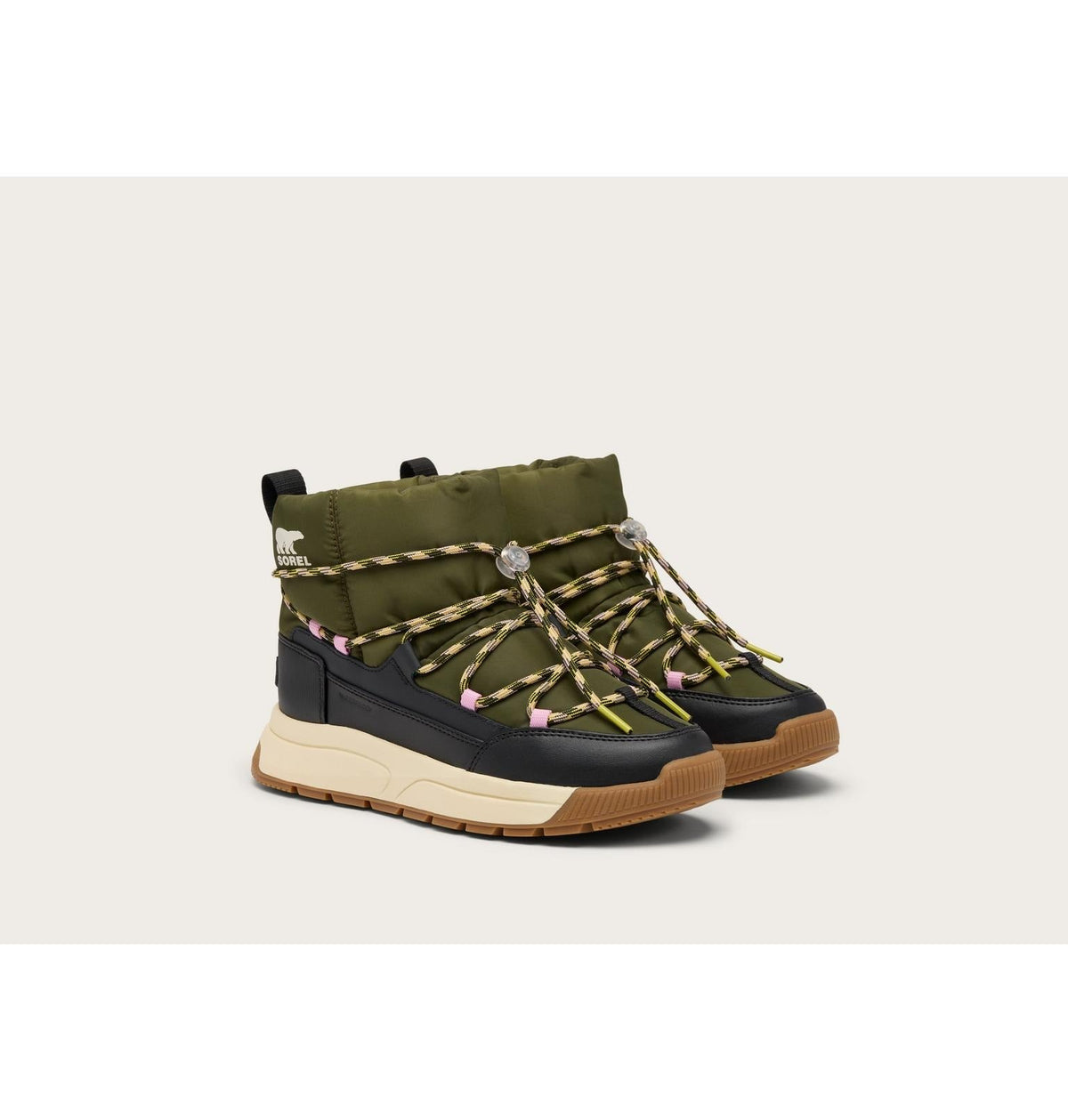 WHITNEY™ III Women's Waterproof Slip-On Boot - Utility Green, Black