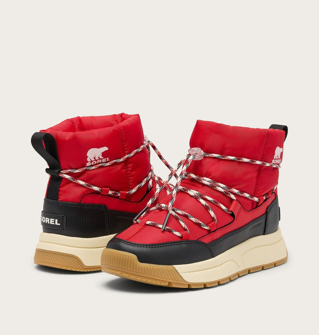 WHITNEY™ III Women's Waterproof Slip-On Boot - Bright Red, Black