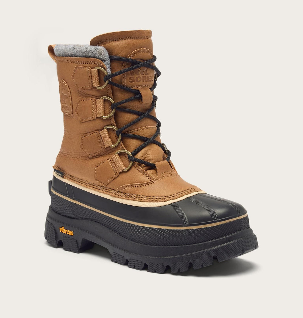 Caribou Horizon™ GTX Men's Winter Boot - Caribou Buff, Black