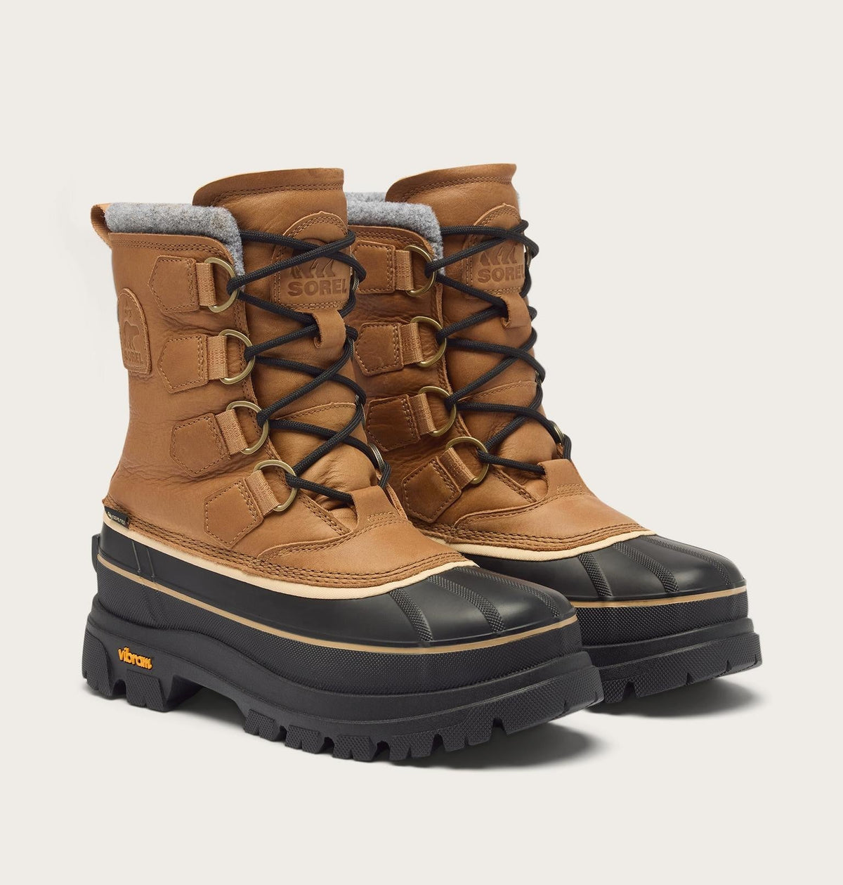 Caribou Horizon™ GTX Men's Winter Boot - Caribou Buff, Black