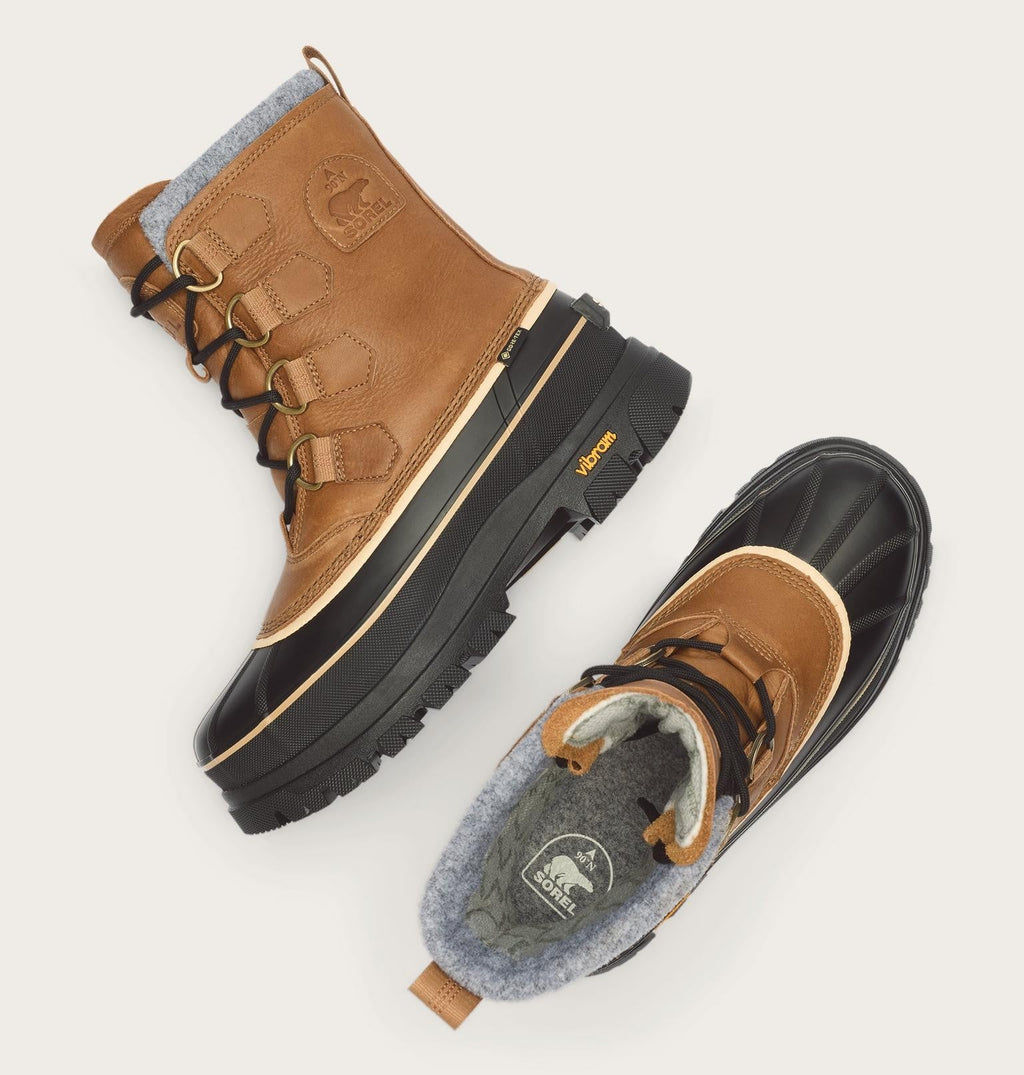Caribou Horizon™ GTX Men's Winter Boot - Caribou Buff, Black