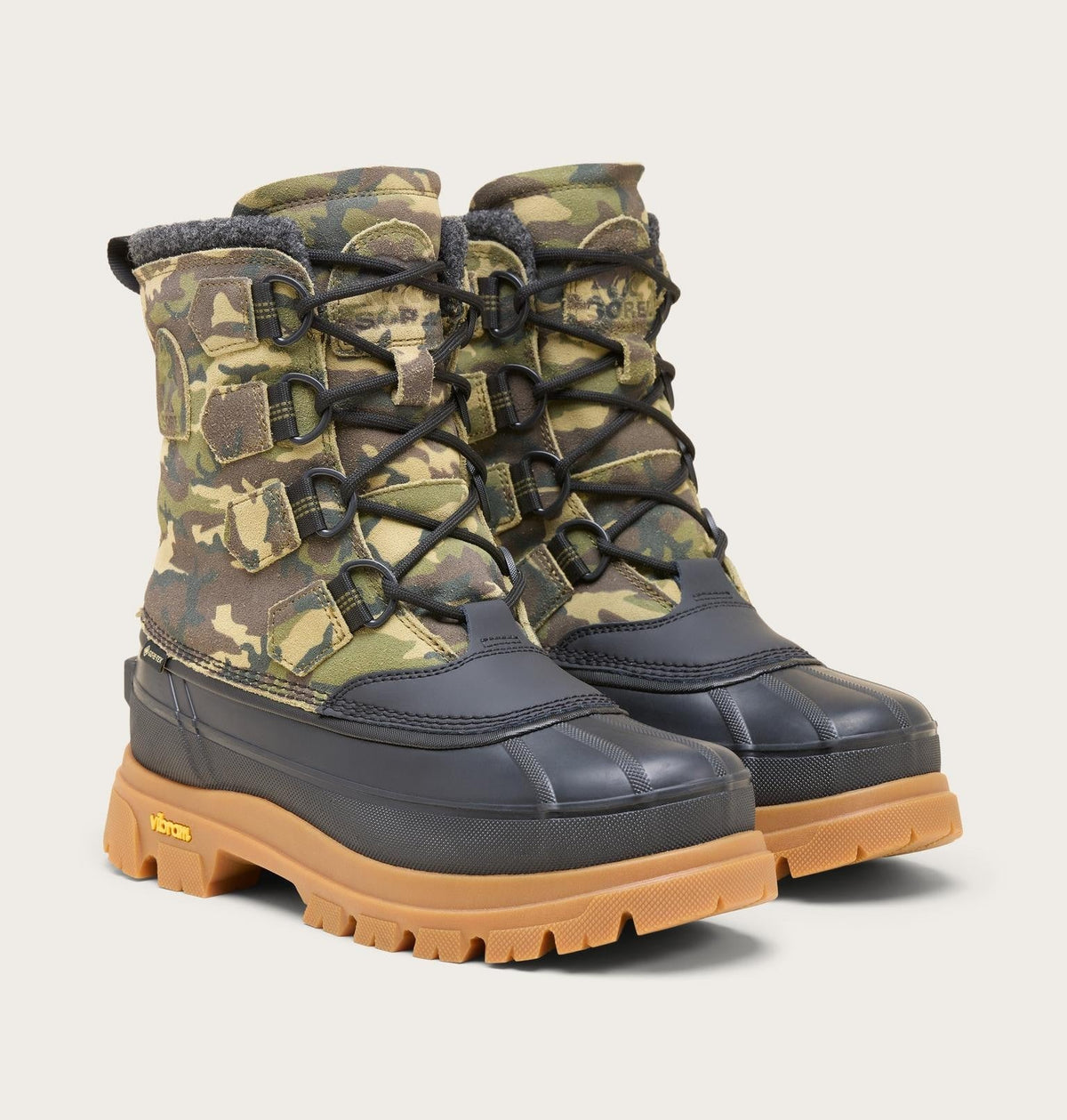 Caribou Horizon™ GTX Men's Winter Boot - Utility Green, Black