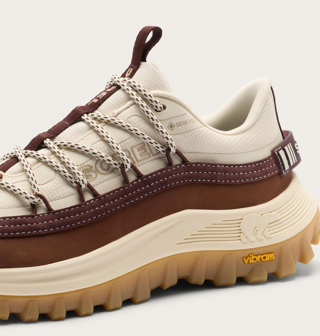 Callsign Horizon™ Low GTX Women's Waterproof Sneaker - Snow, Dark Auburn