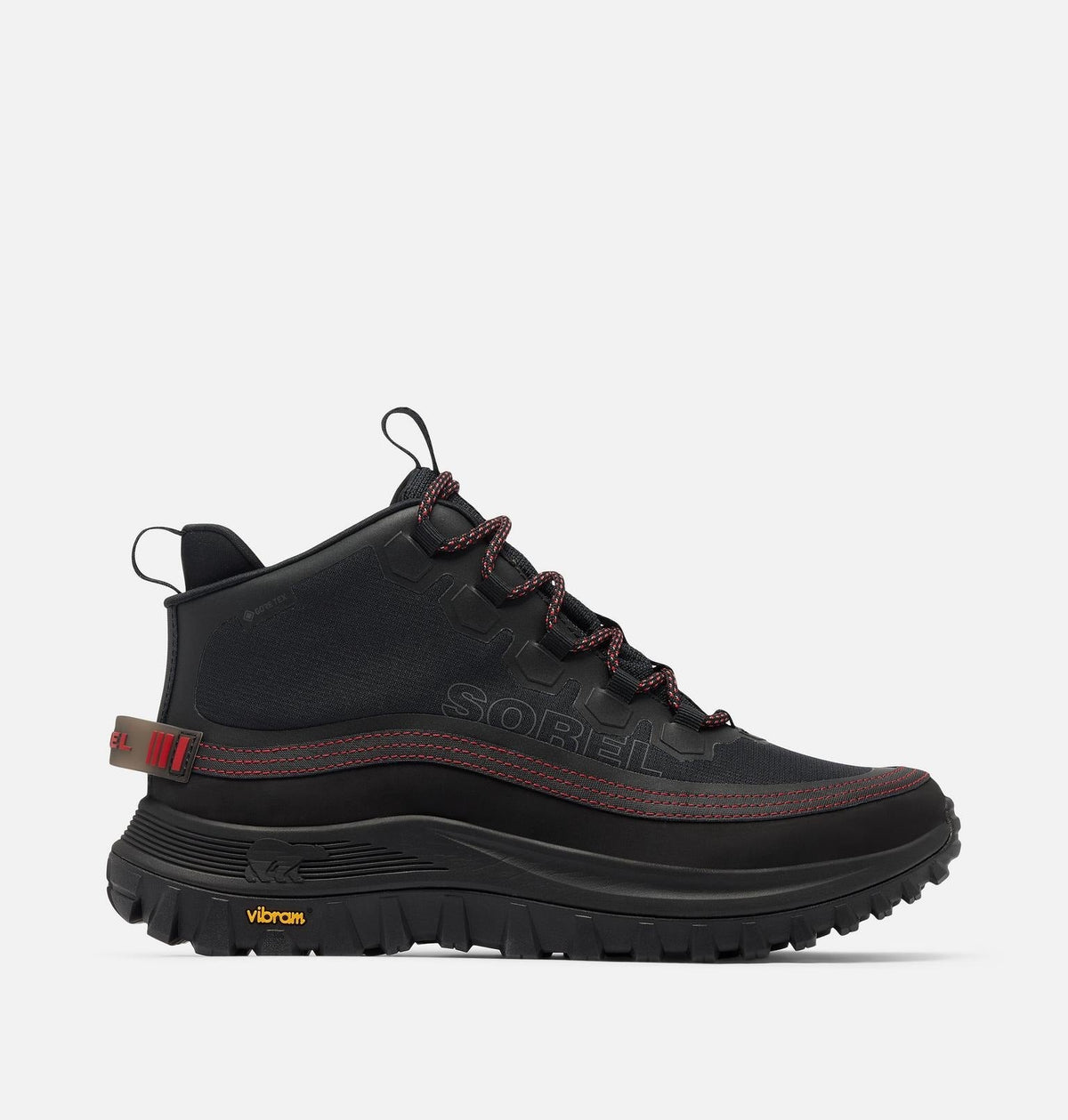CALLSIGN HORIZON™ MID GTX Men's Waterproof Sneaker - Black, Bright Red