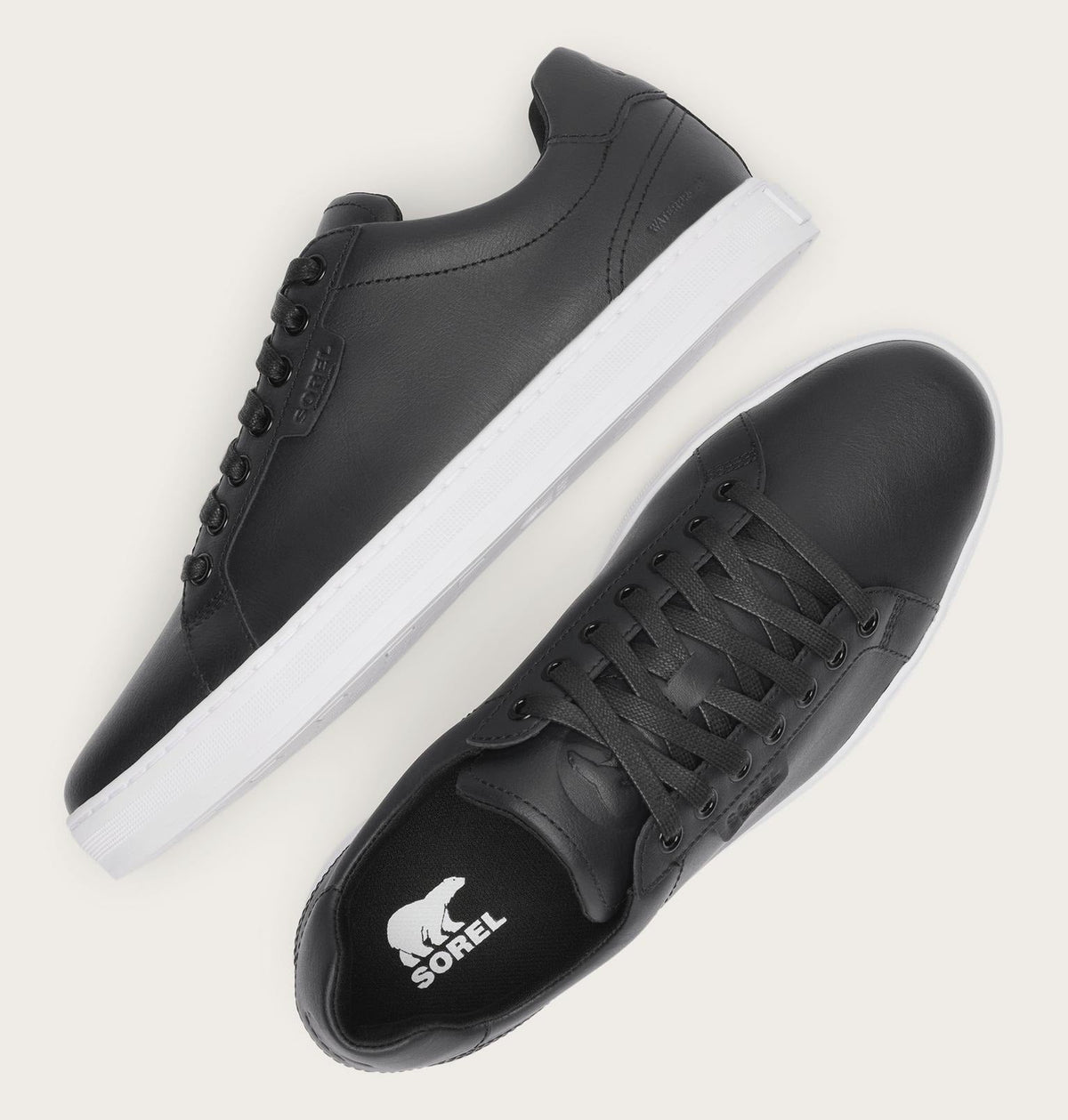 CYPRUS™ Men's Waterproof Sneaker - Black, White