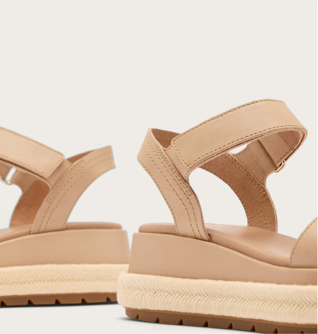 Sunpeak™ Platform Women's Sandal - Honest Beige, Chalk