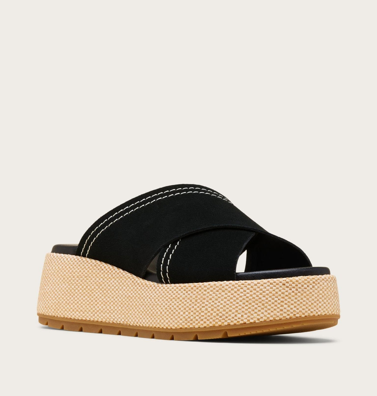 Sunpeak™ Platform Slide Women's Sandal - Black, Gum 2