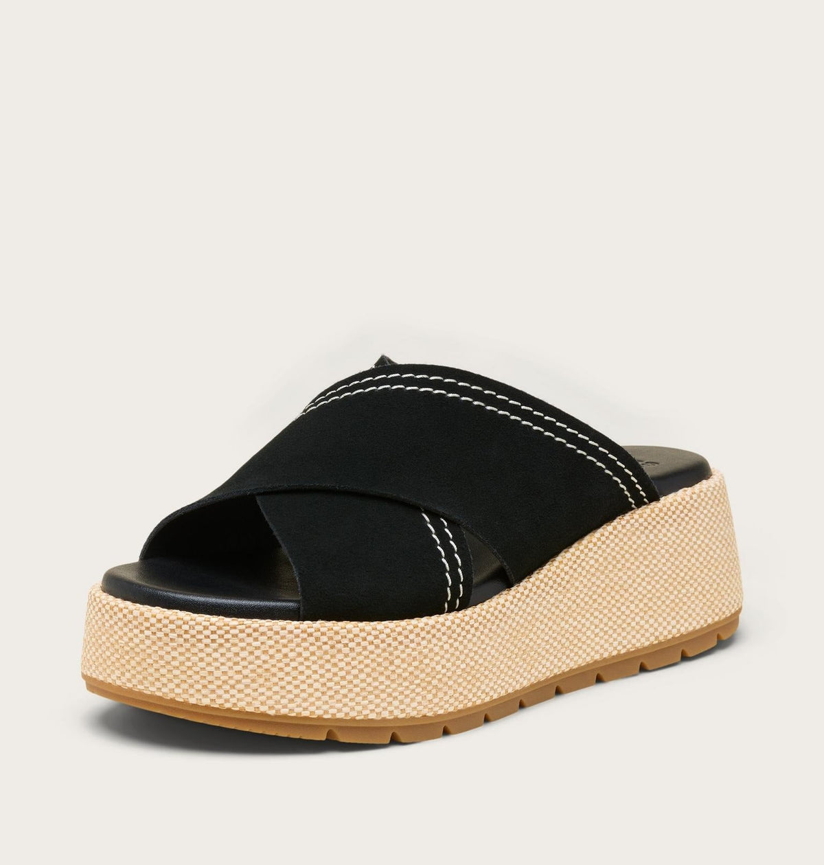 Sunpeak™ Platform Slide Women's Sandal - Black, Gum 2